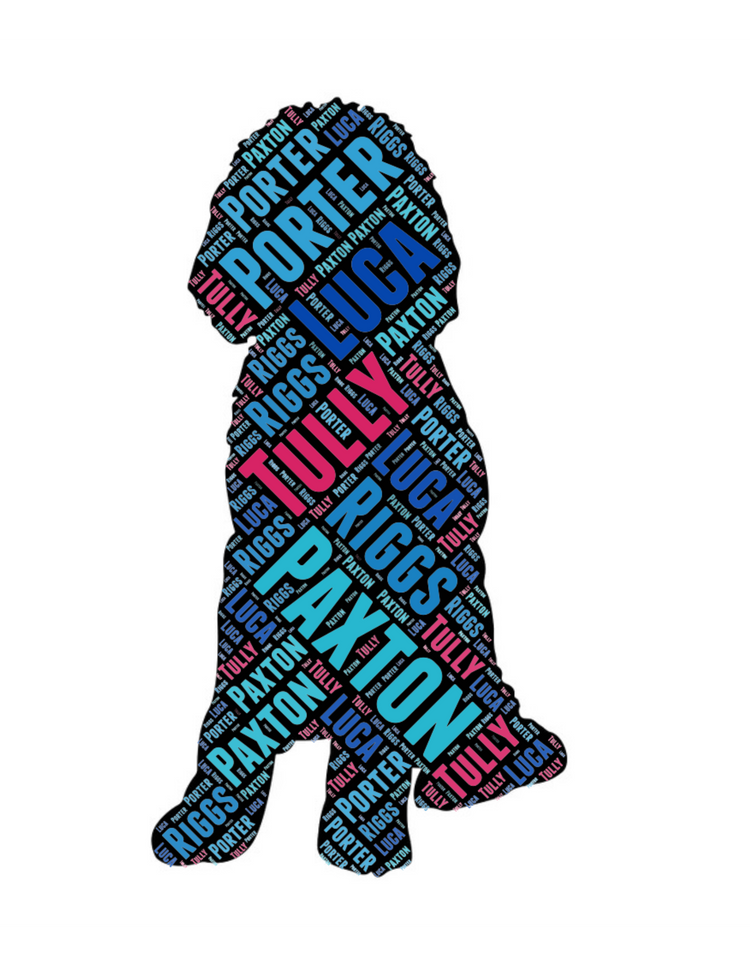 Customized Digital Word Art