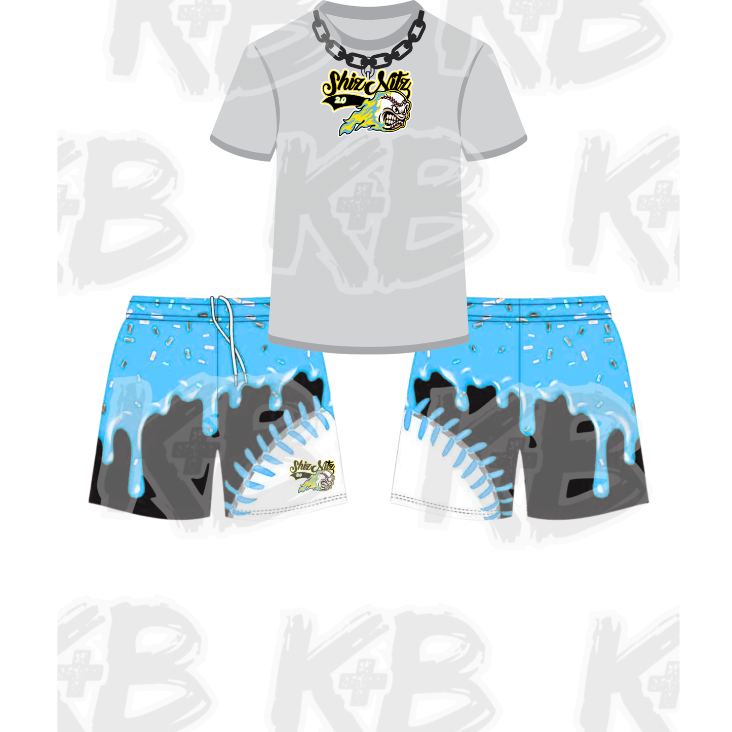 SN Set hype chain/drippy seams