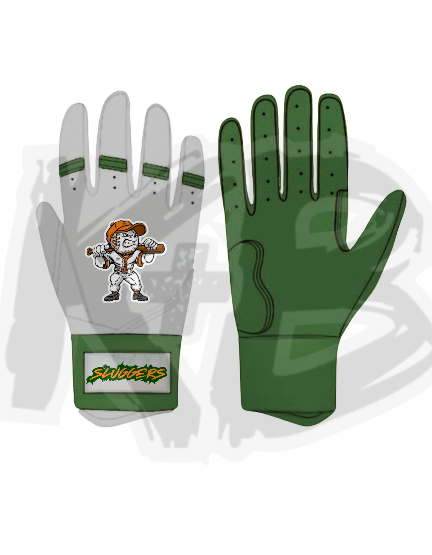 DC custom batting gloves