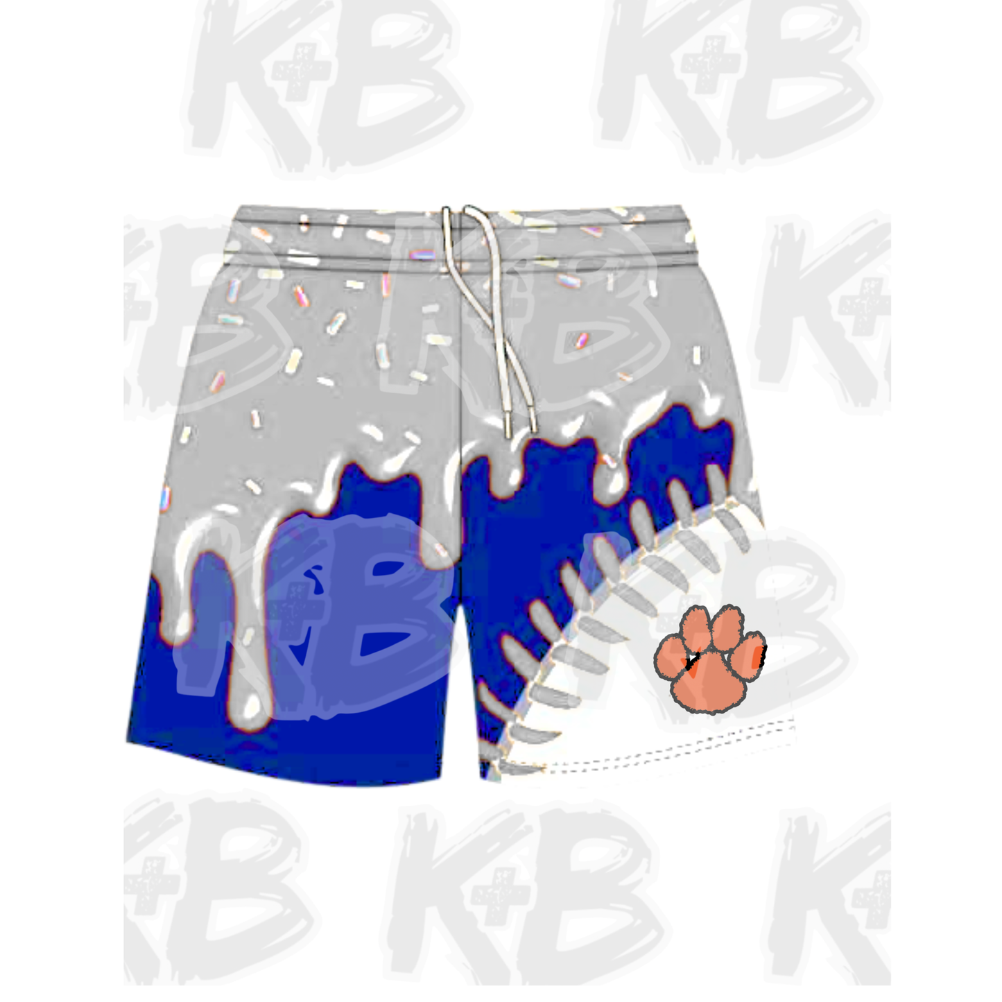 Cats Shorts drippy seams 1