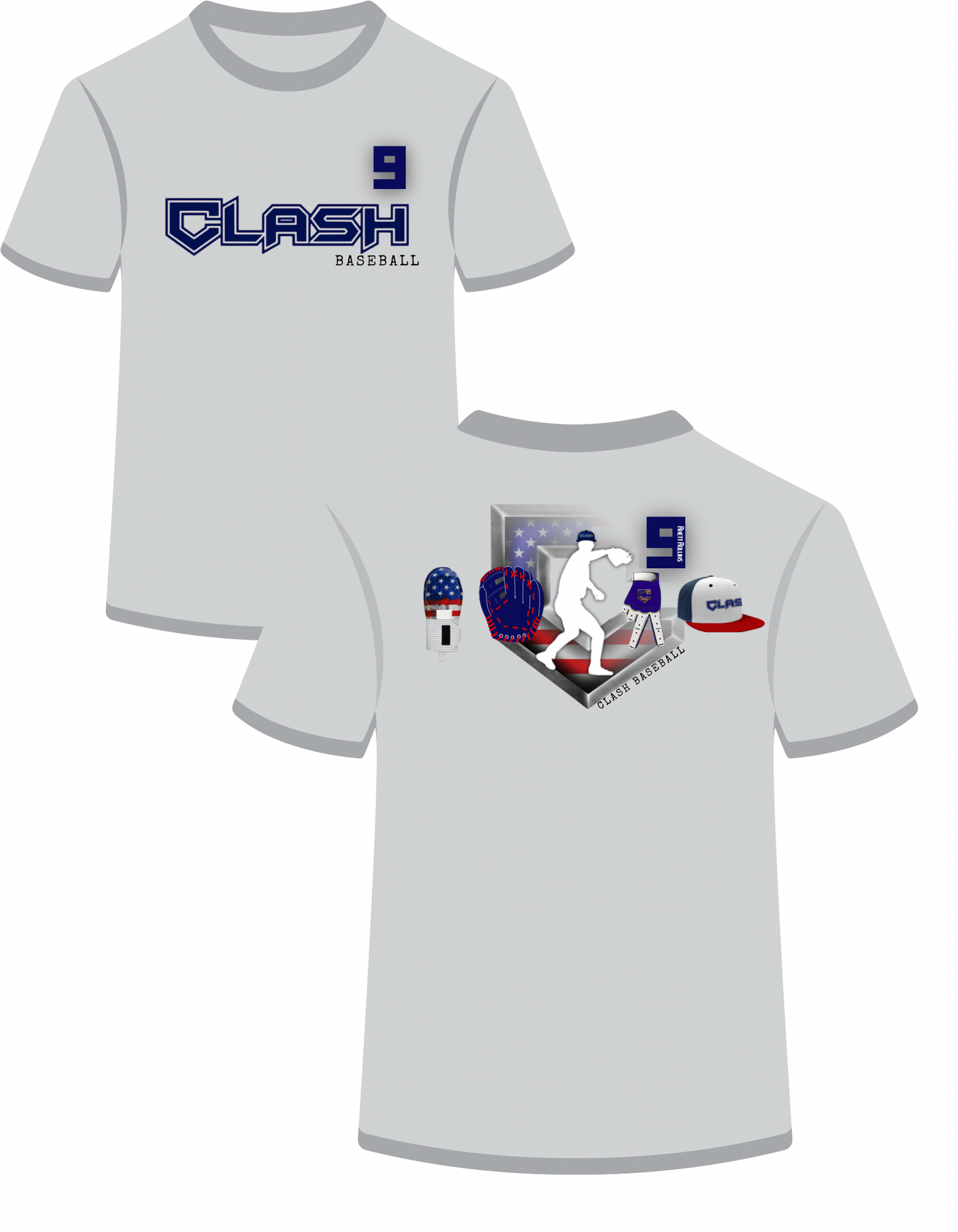 Baseball Necessities Clash(front/back)