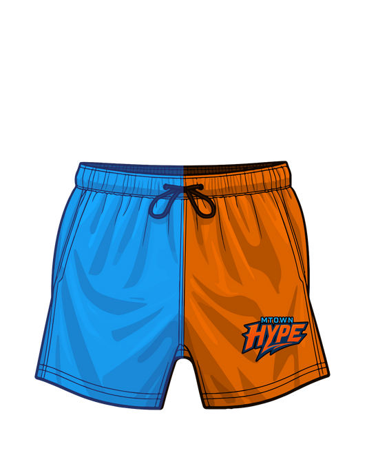 MT HYPE Shorts Blue/Orange
