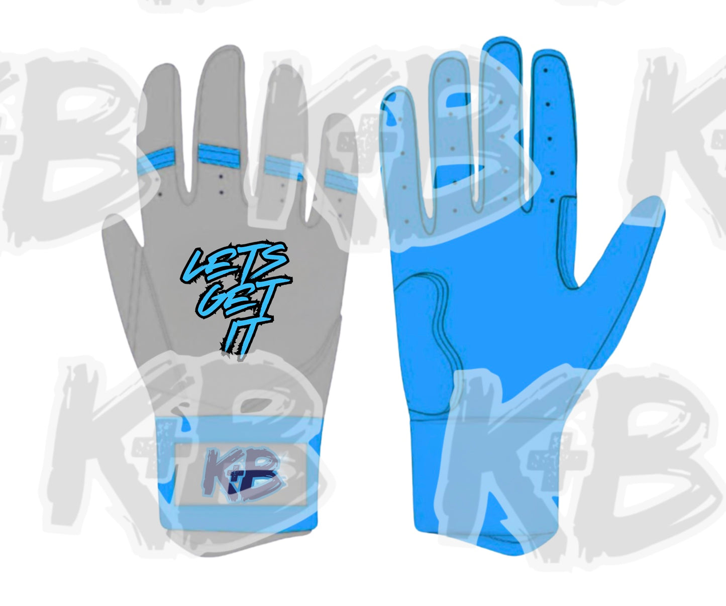 K+B Batting Gloves