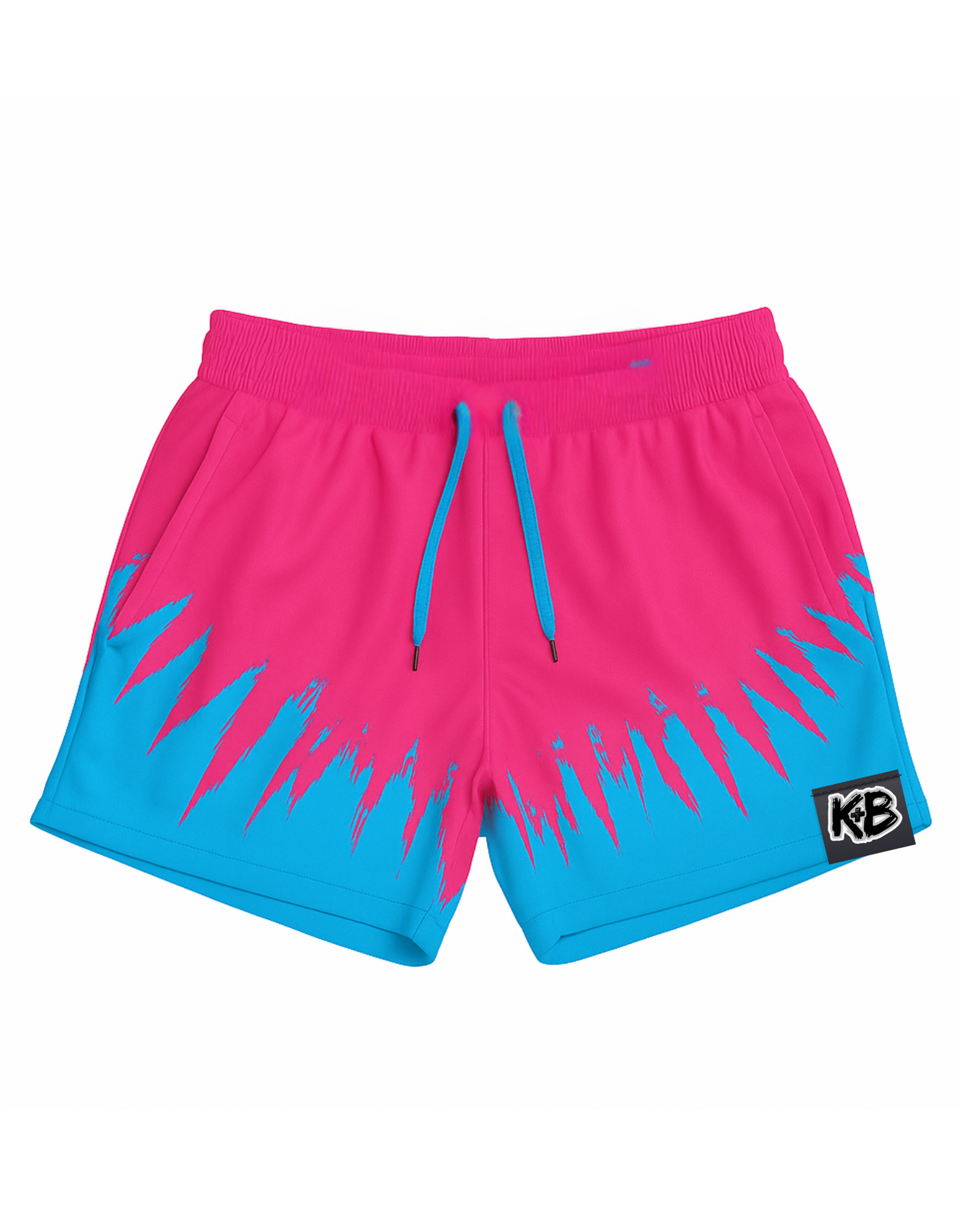 KB shorts pink/blue