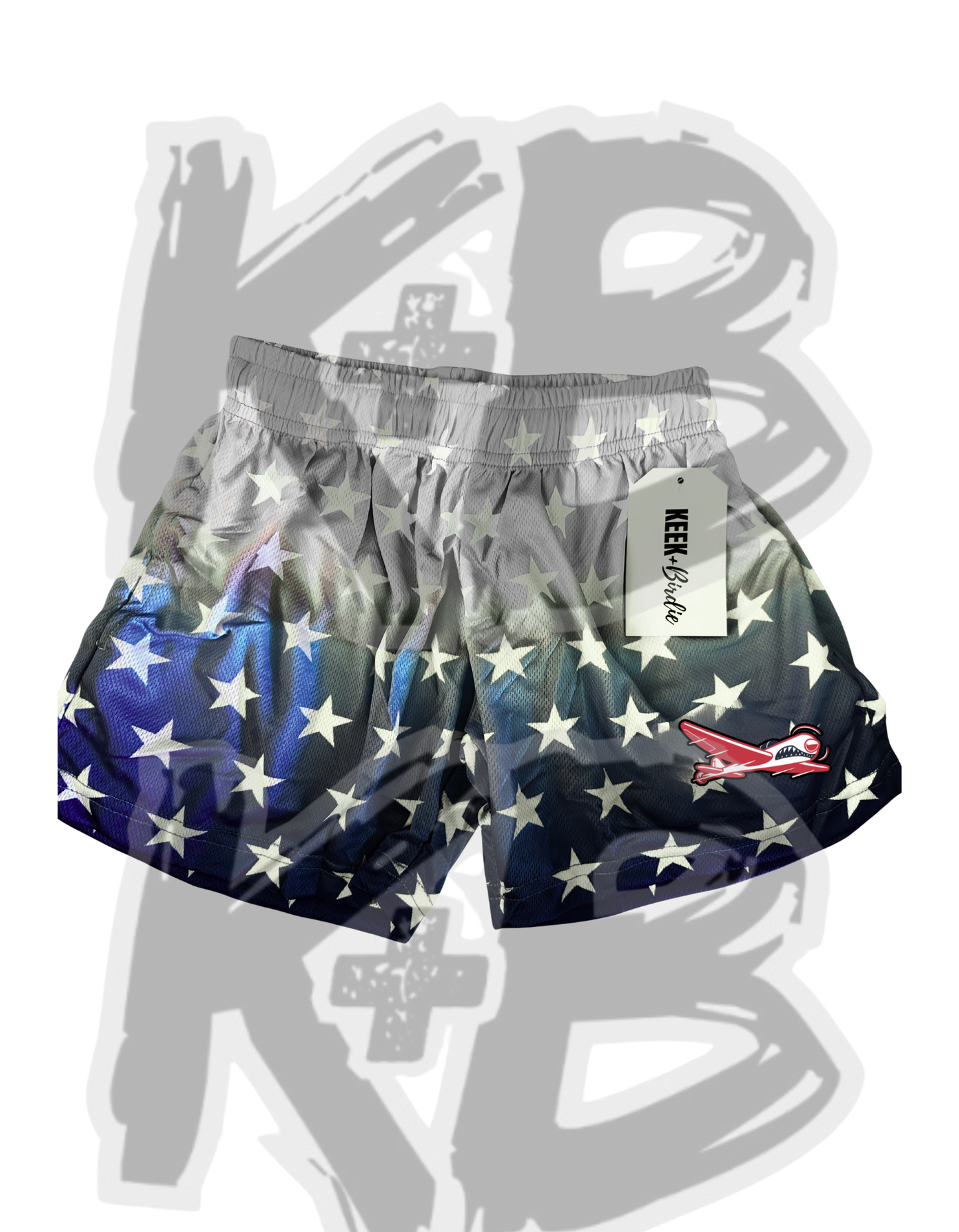 Spitfire shorts ombre stars