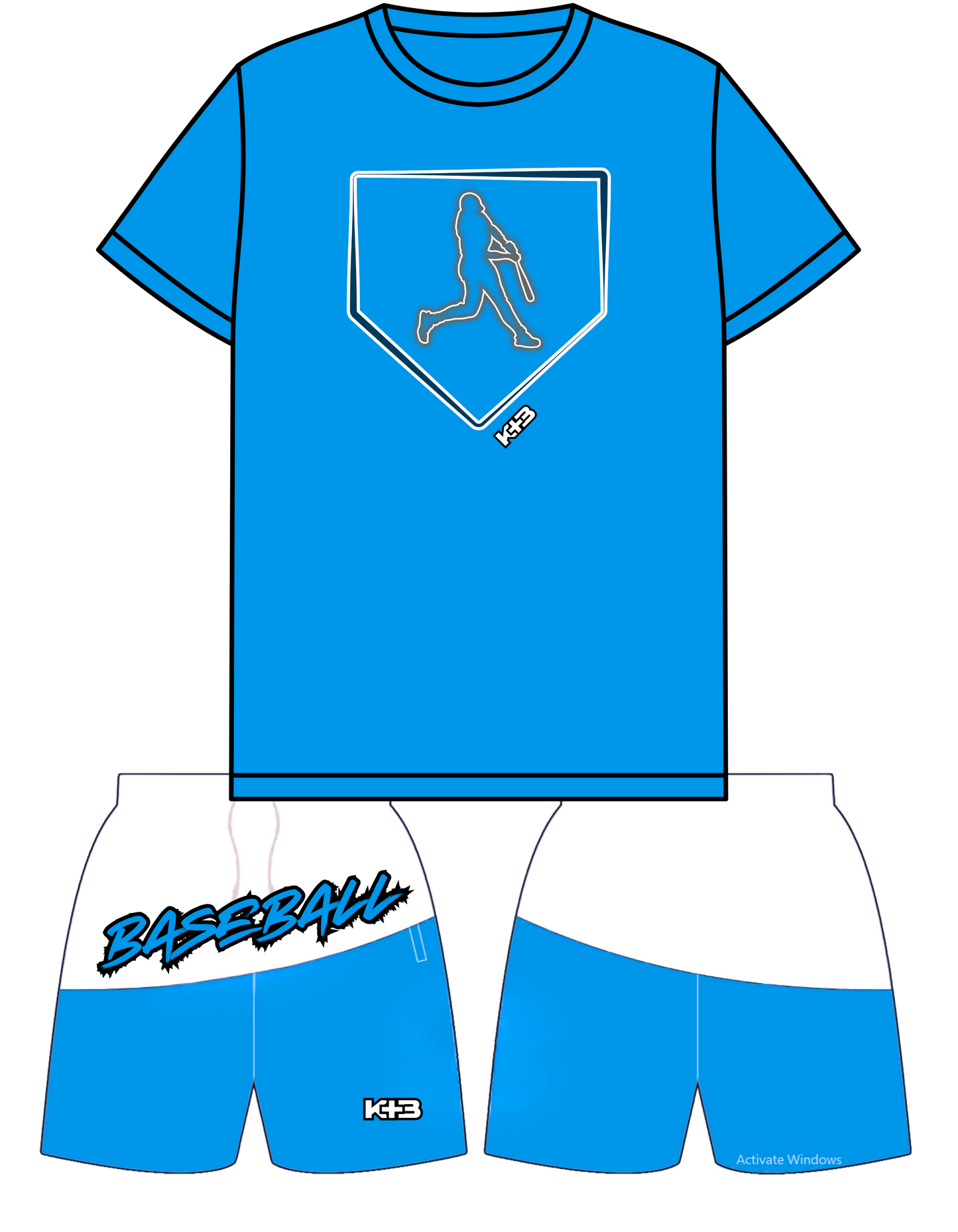Baseball Batter/Plate Sets