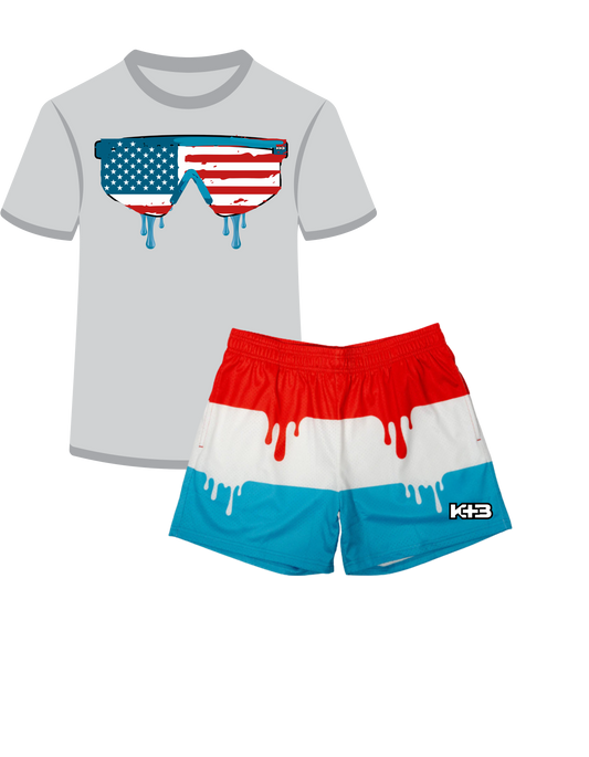 K+B RWB Drippy Sunglasses