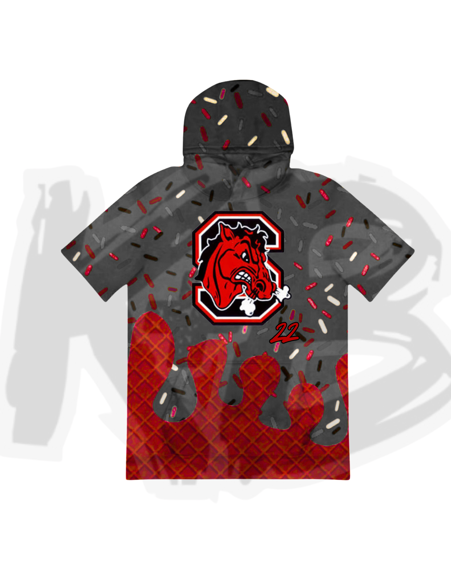 Big Red SS hoodie 3