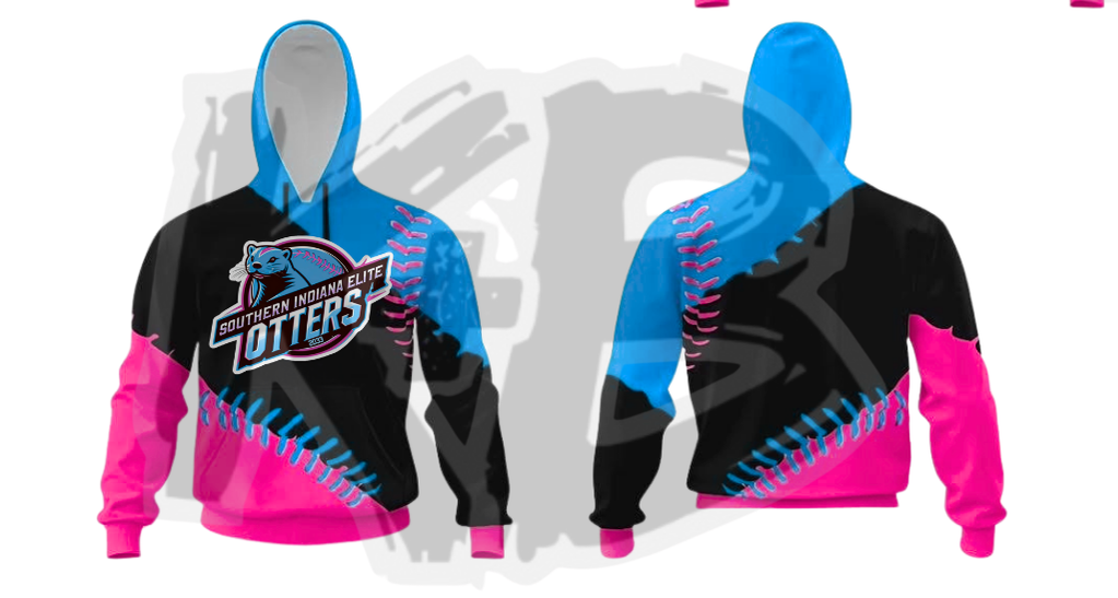 Otters Hoodie split seams