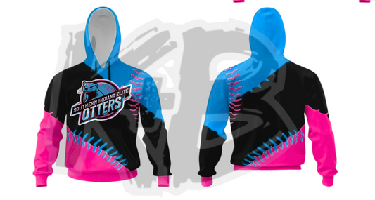 Otters Hoodie split seams