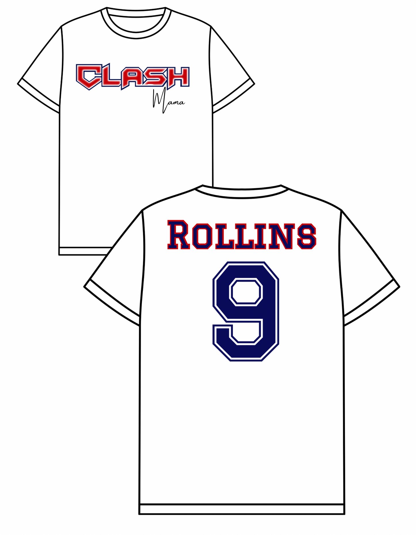 Clash Mama (Front/Back) Player/#