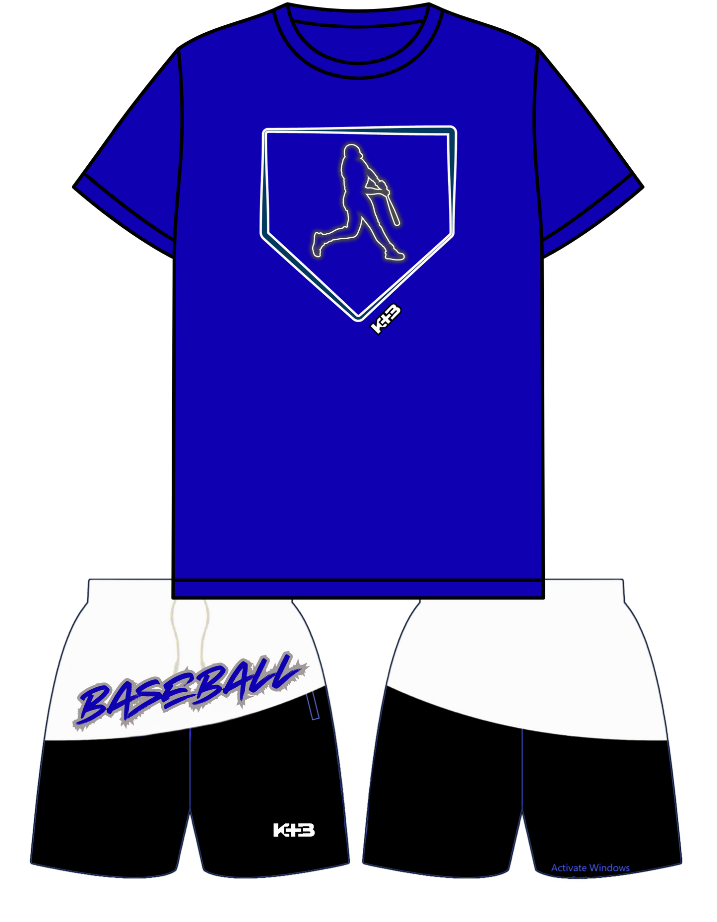 Baseball Batter/Plate Sets