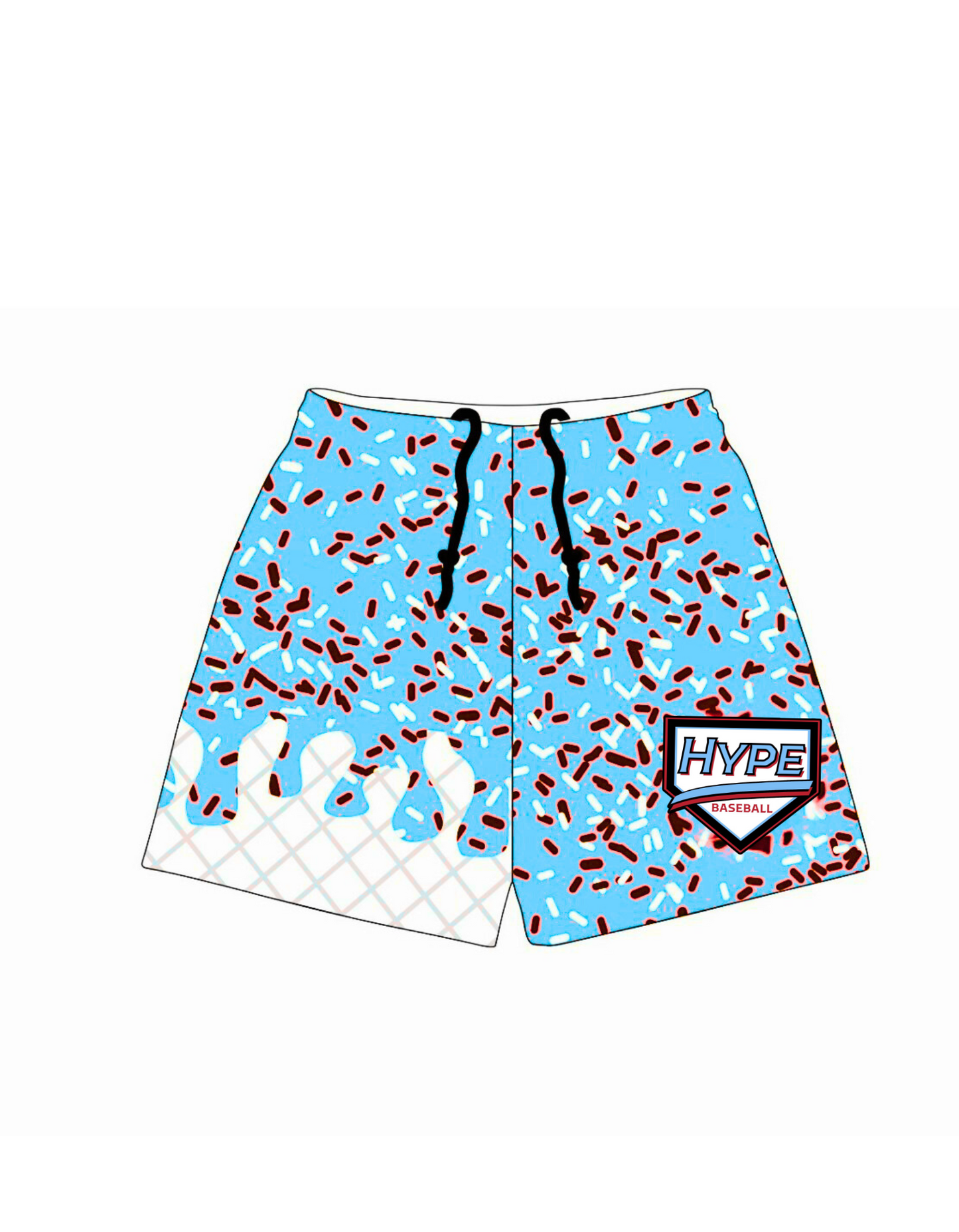 Scenic City Hype Shorts ice cream drip