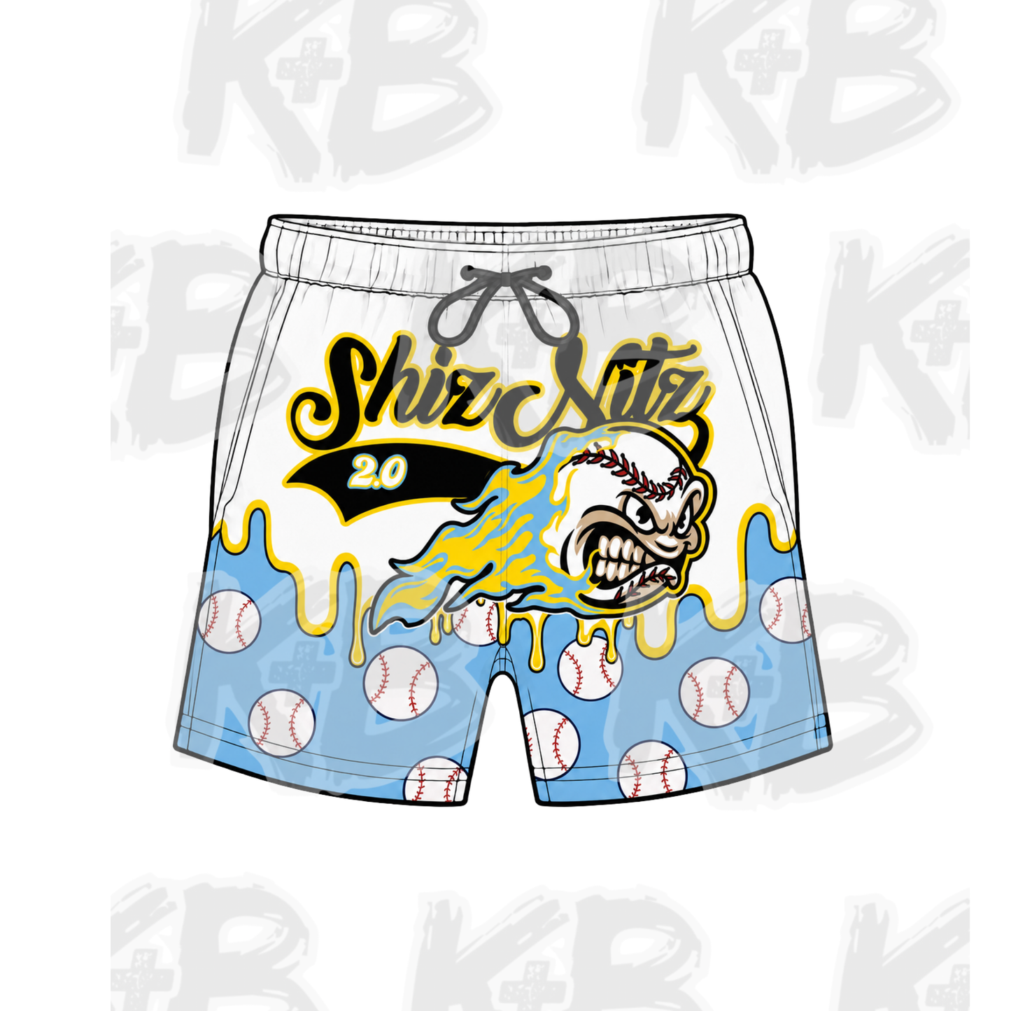 SN Shorts melting logo