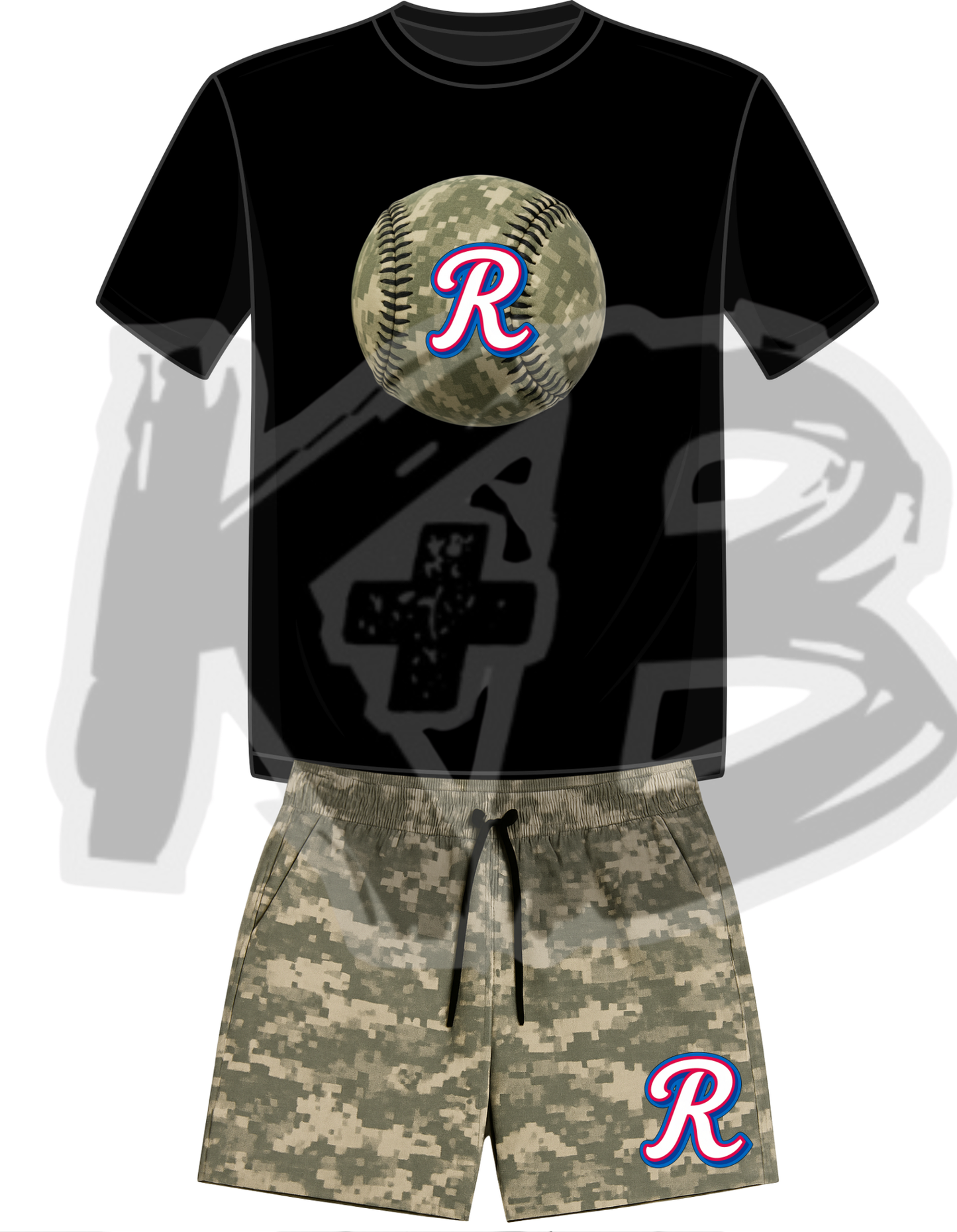 CR Set camo baseball