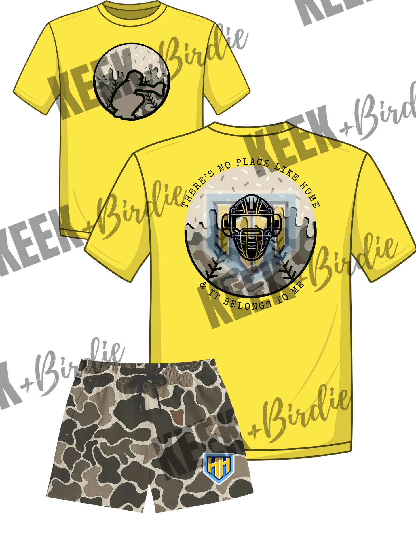 HH camo Catcher set