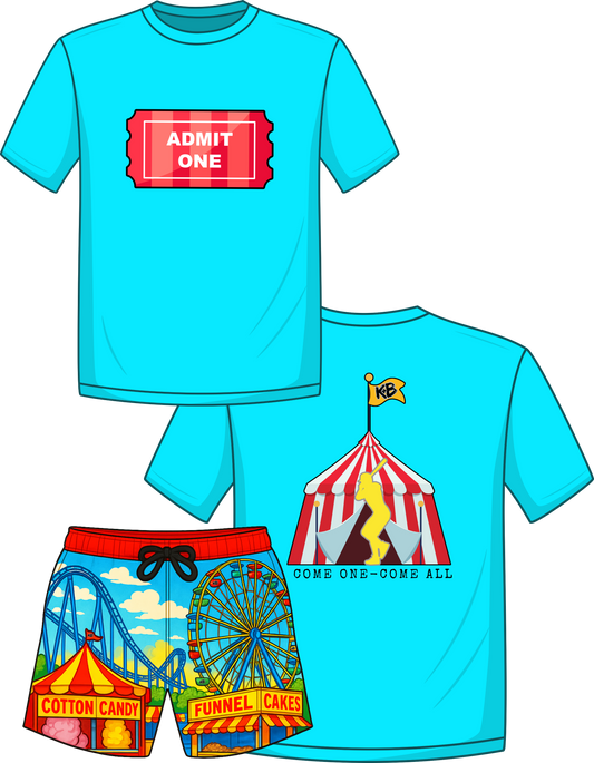 K+B State Fair Daytime/Fair Shorts Set