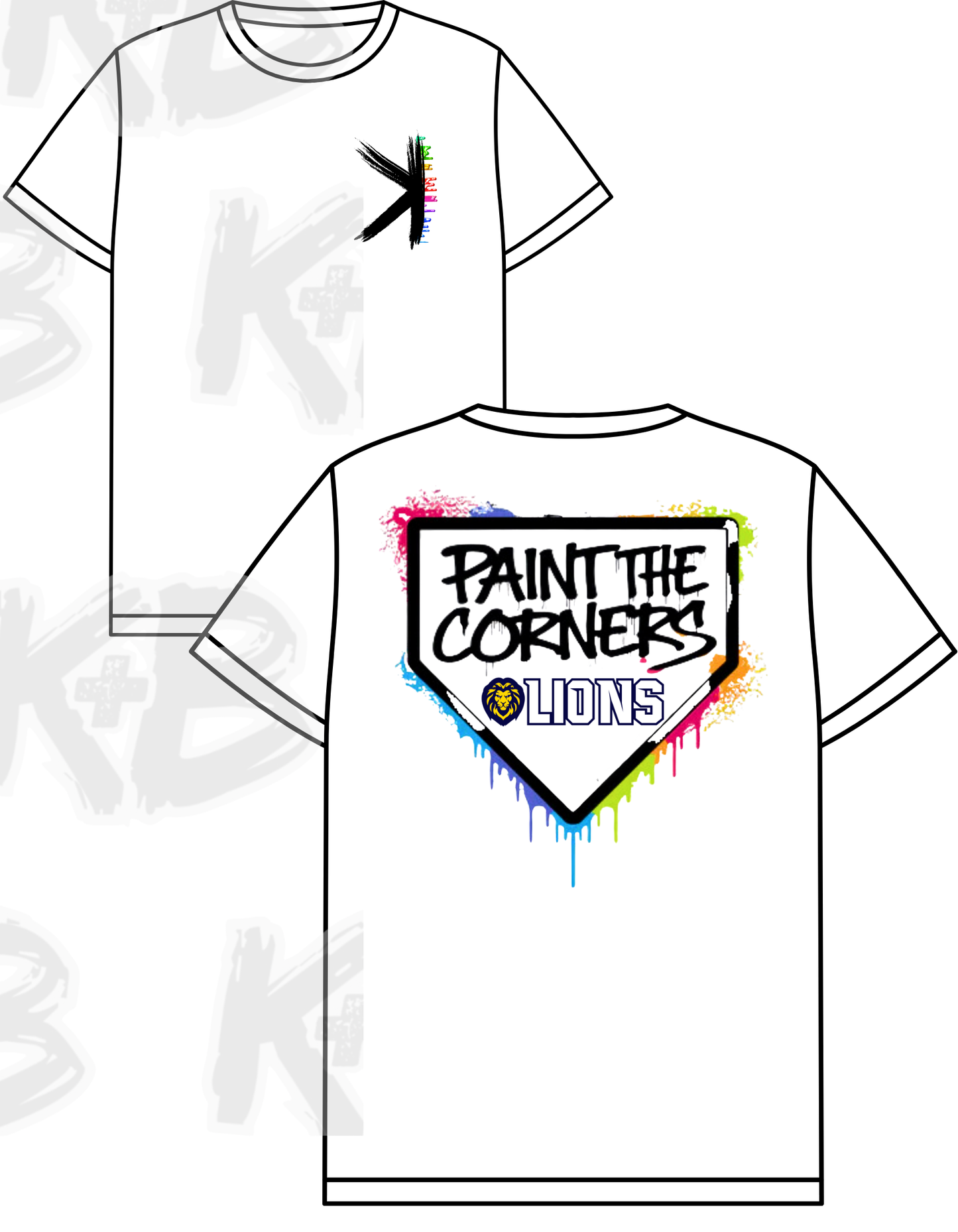 PL shirt paint the corners