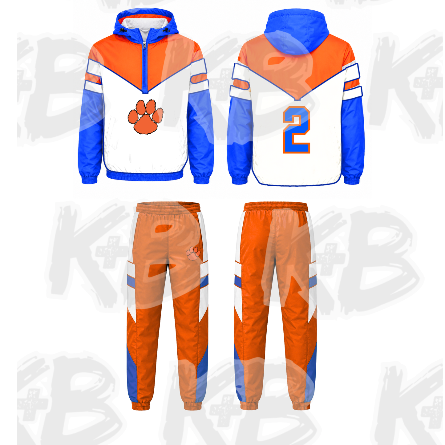 Cats 1/3 zip set