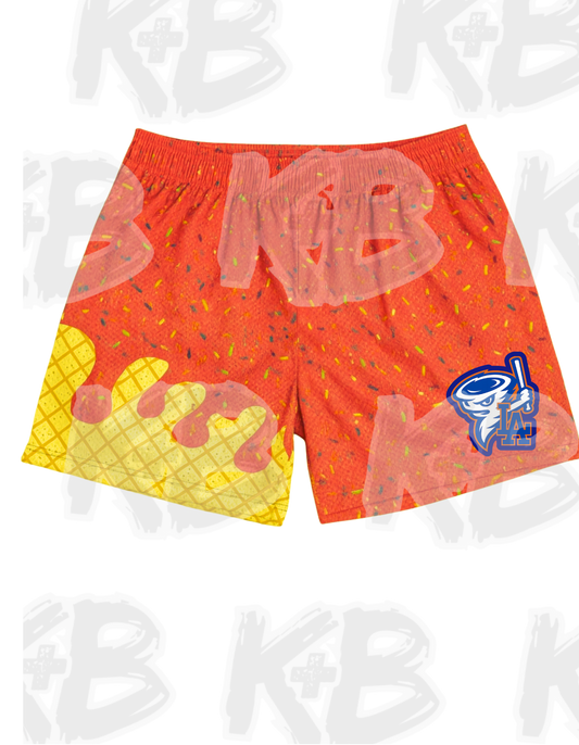 Havoc Baseball Ice Cream Orange