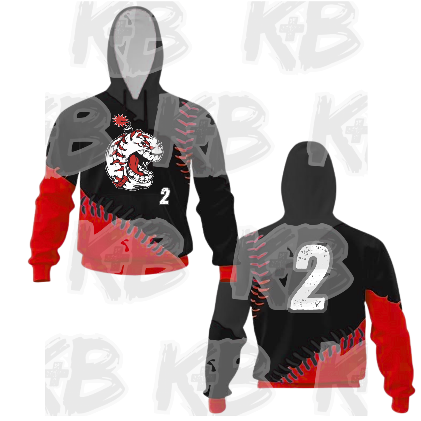 OB Hoodie seams