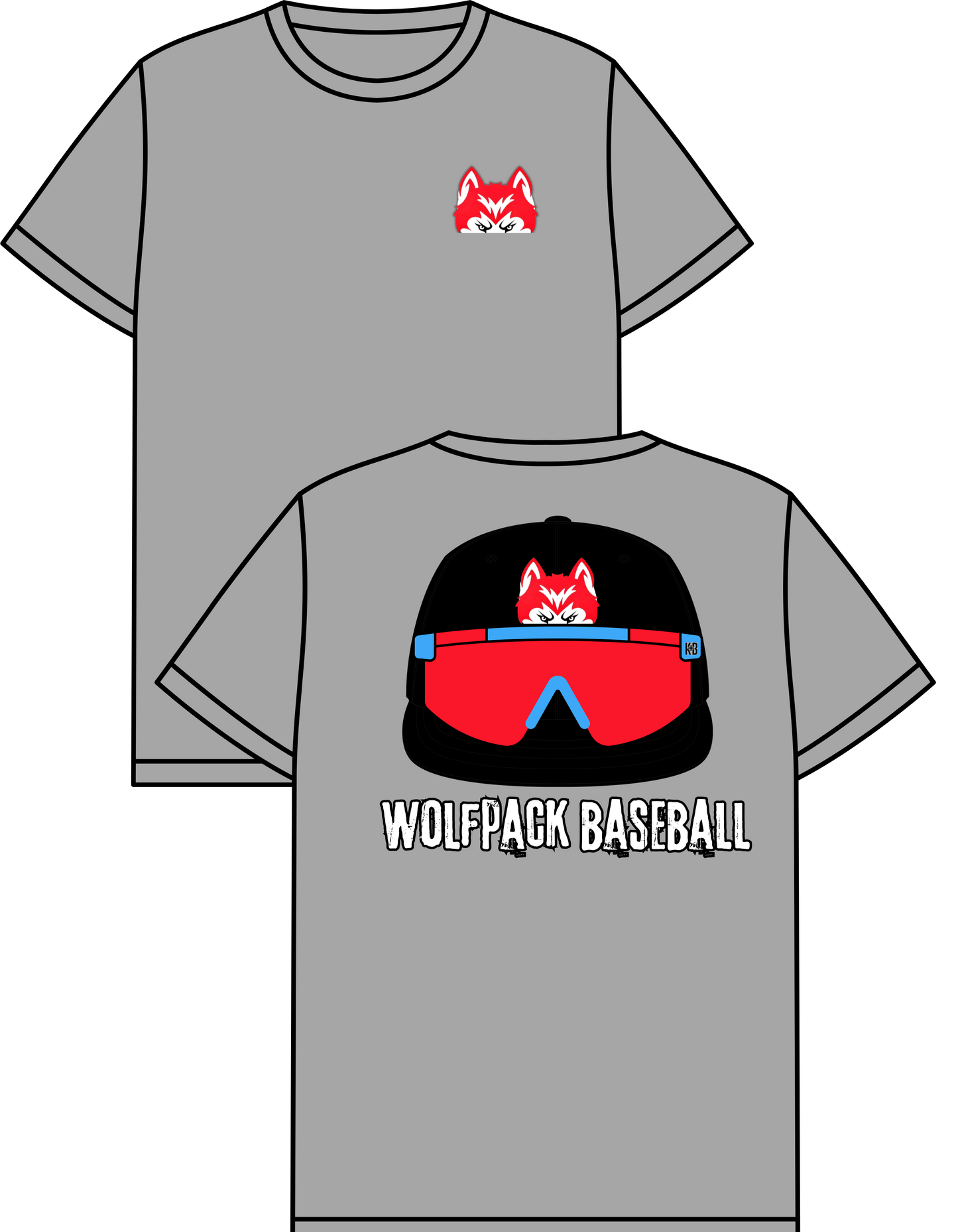 Wolfpack Hat/Sunglasses