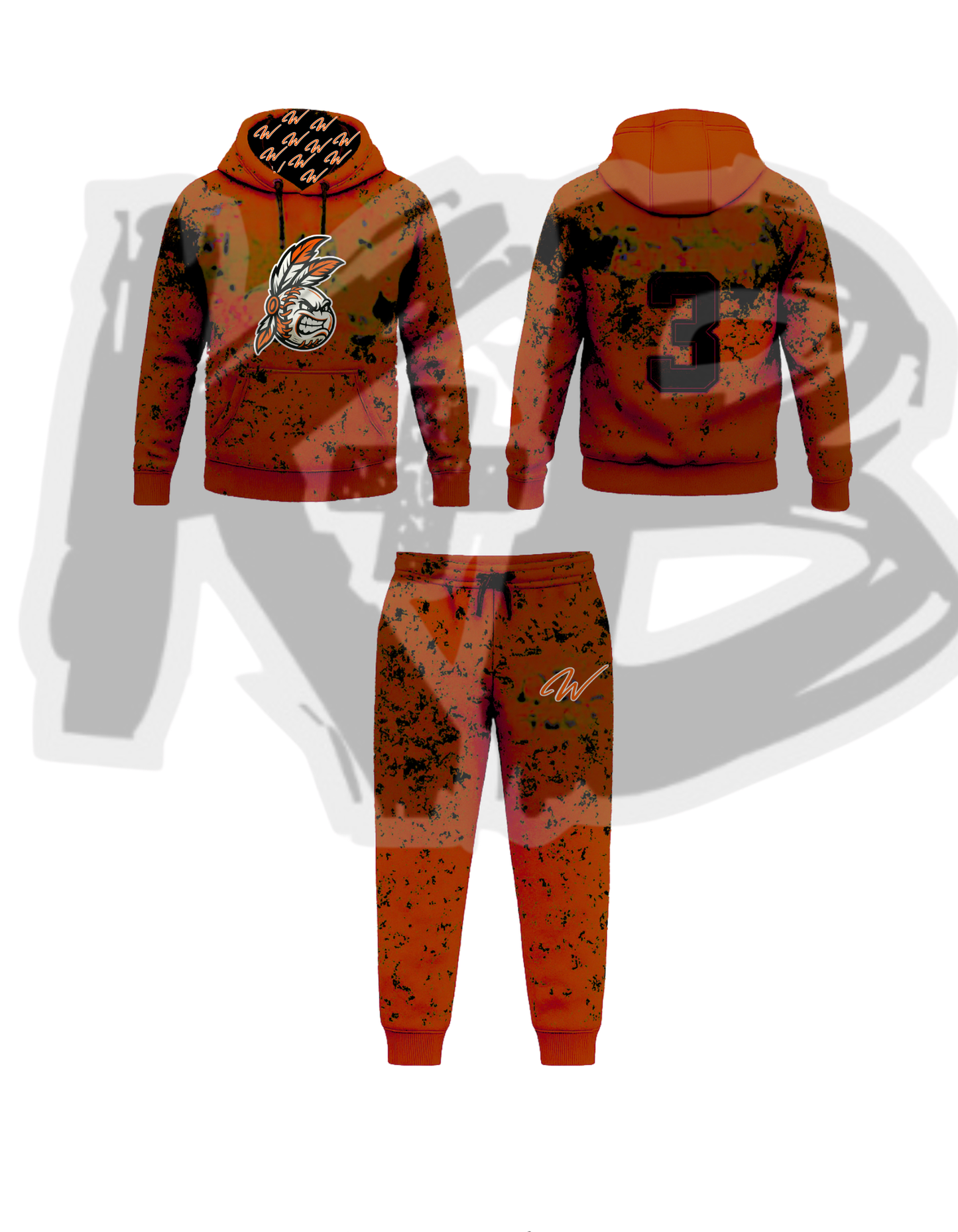 WB hoodie/jogger set 4