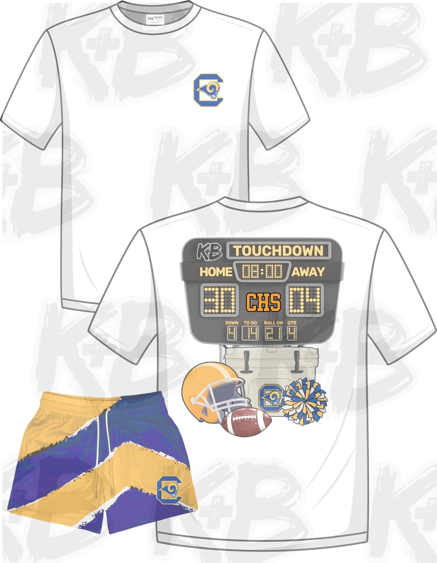 Chesterfield Scoreboard/Shorts Set