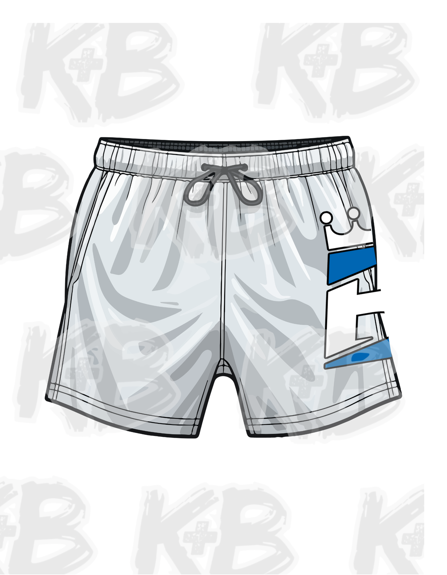 BKR shorts side logo