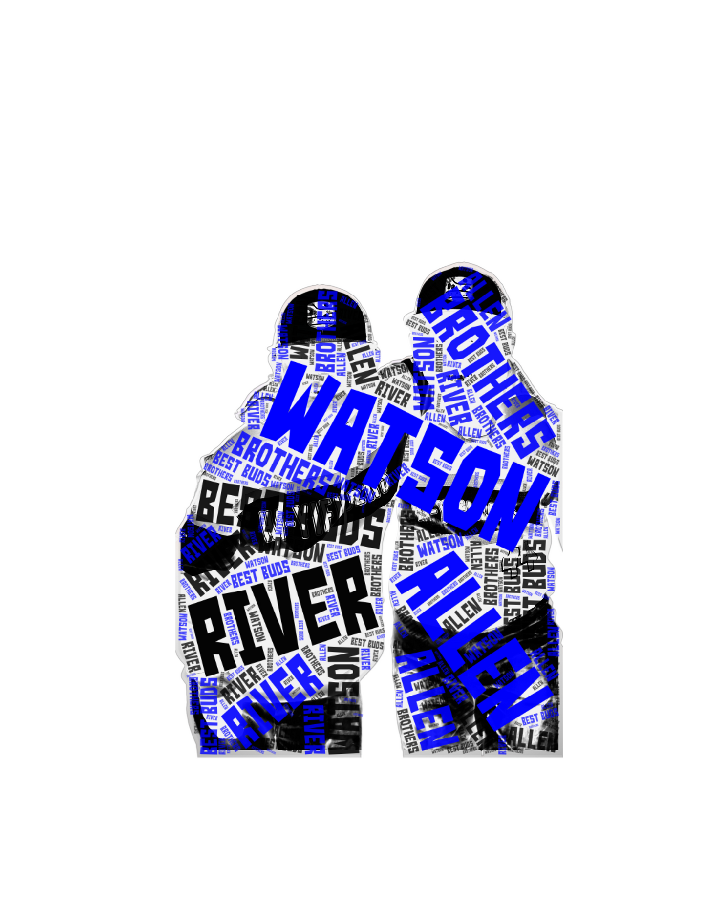 Word Art Digitial Customized Photo