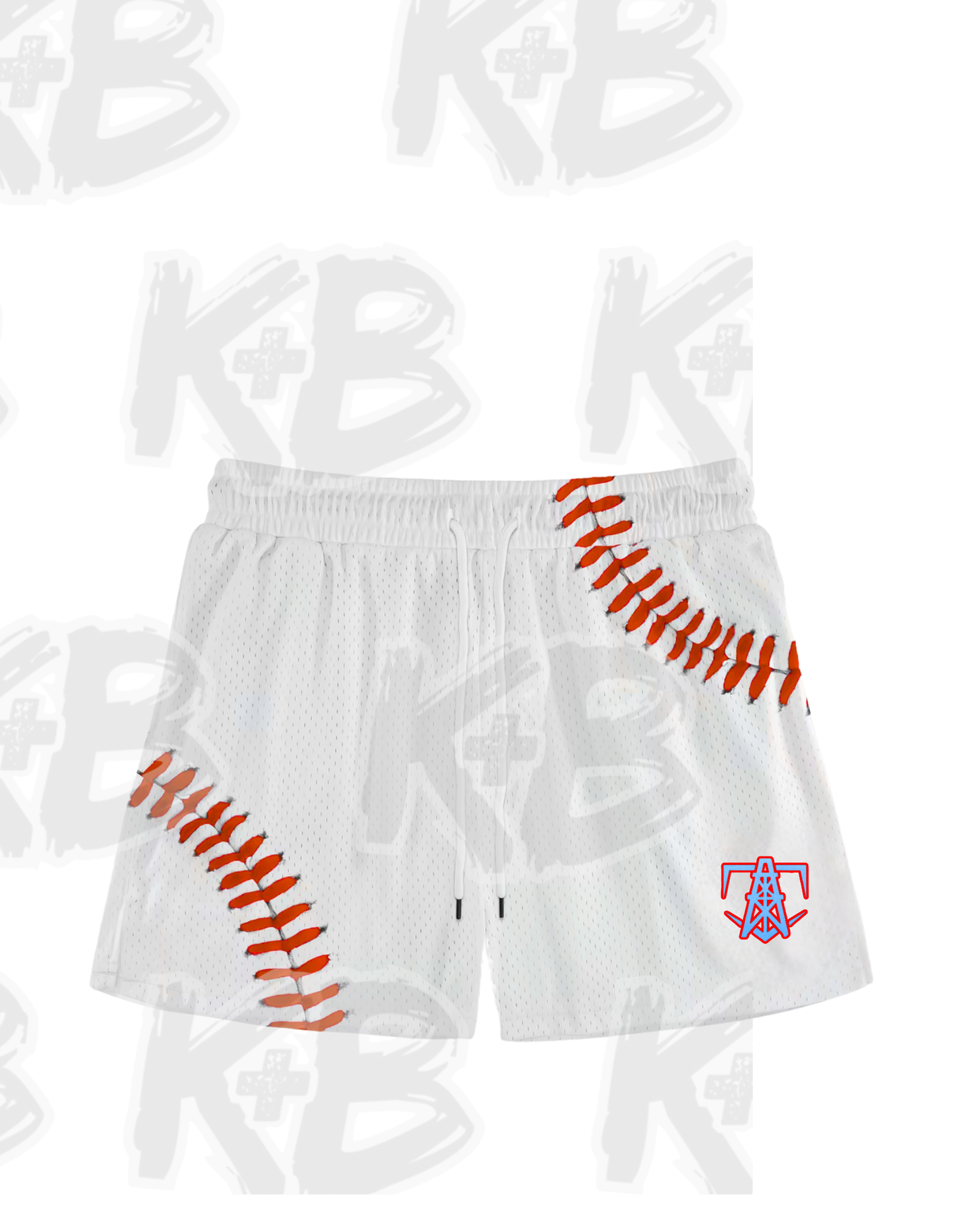 OB Shorts red seams