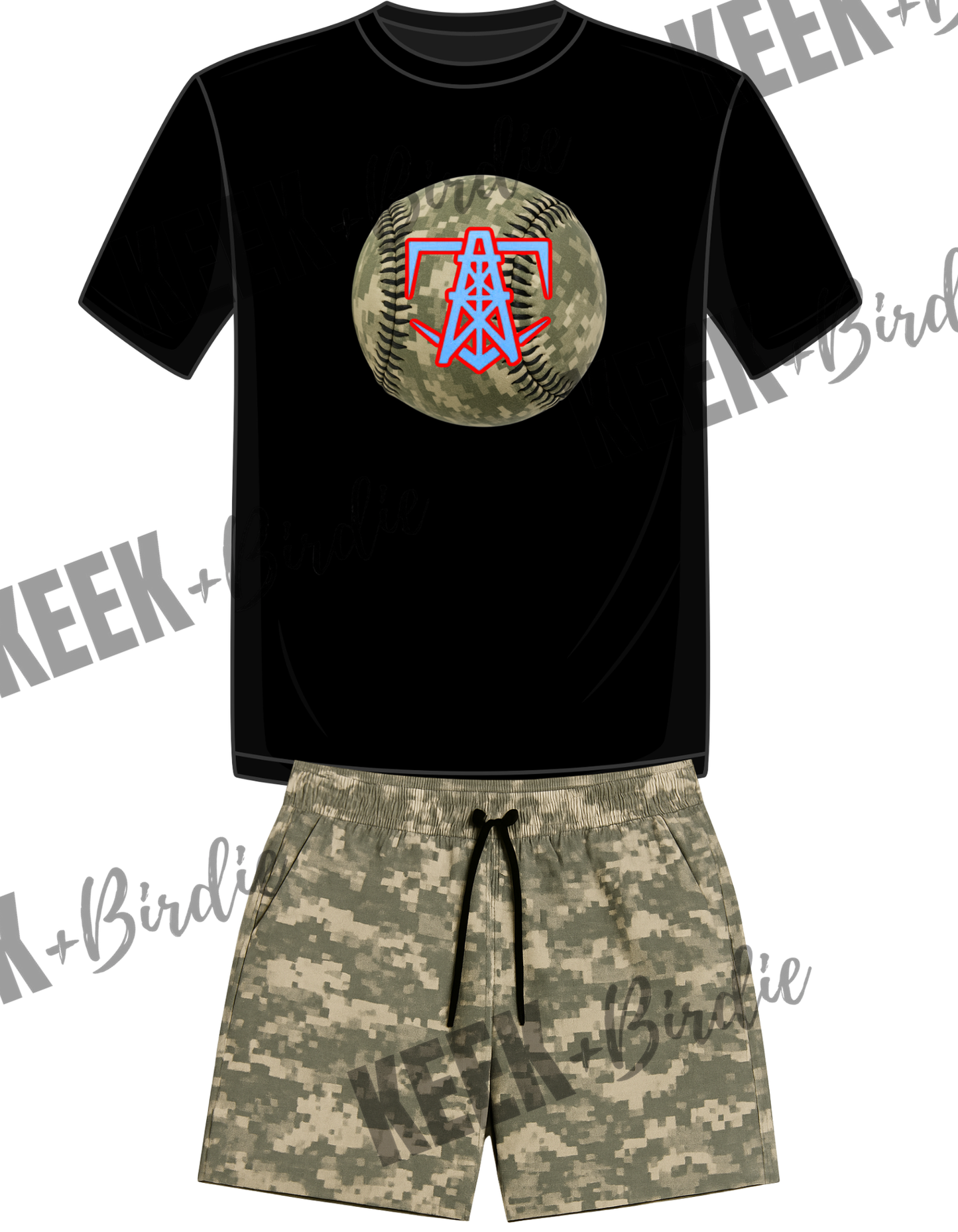 OB Set camo baseball