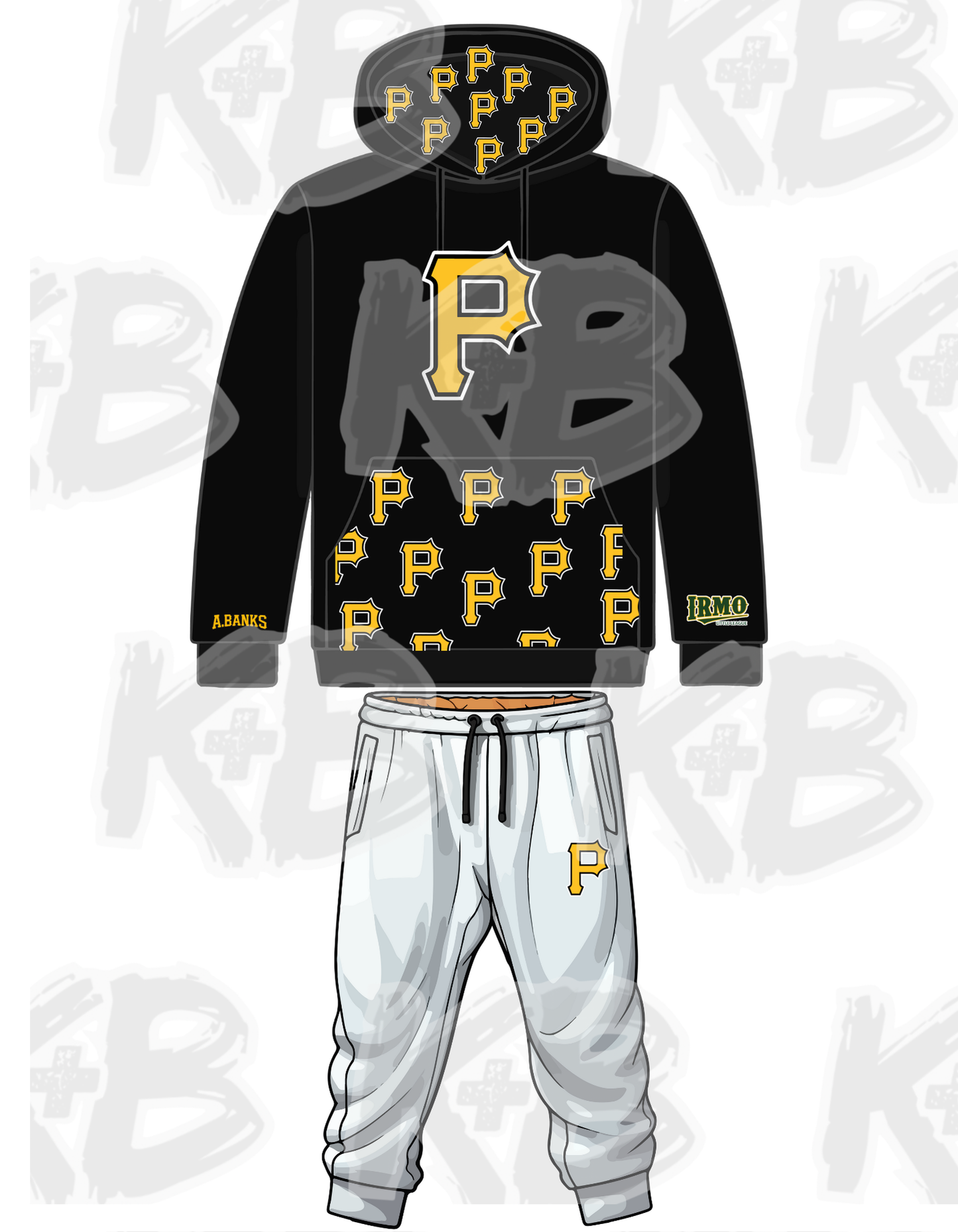 RB hoodie/jogger set