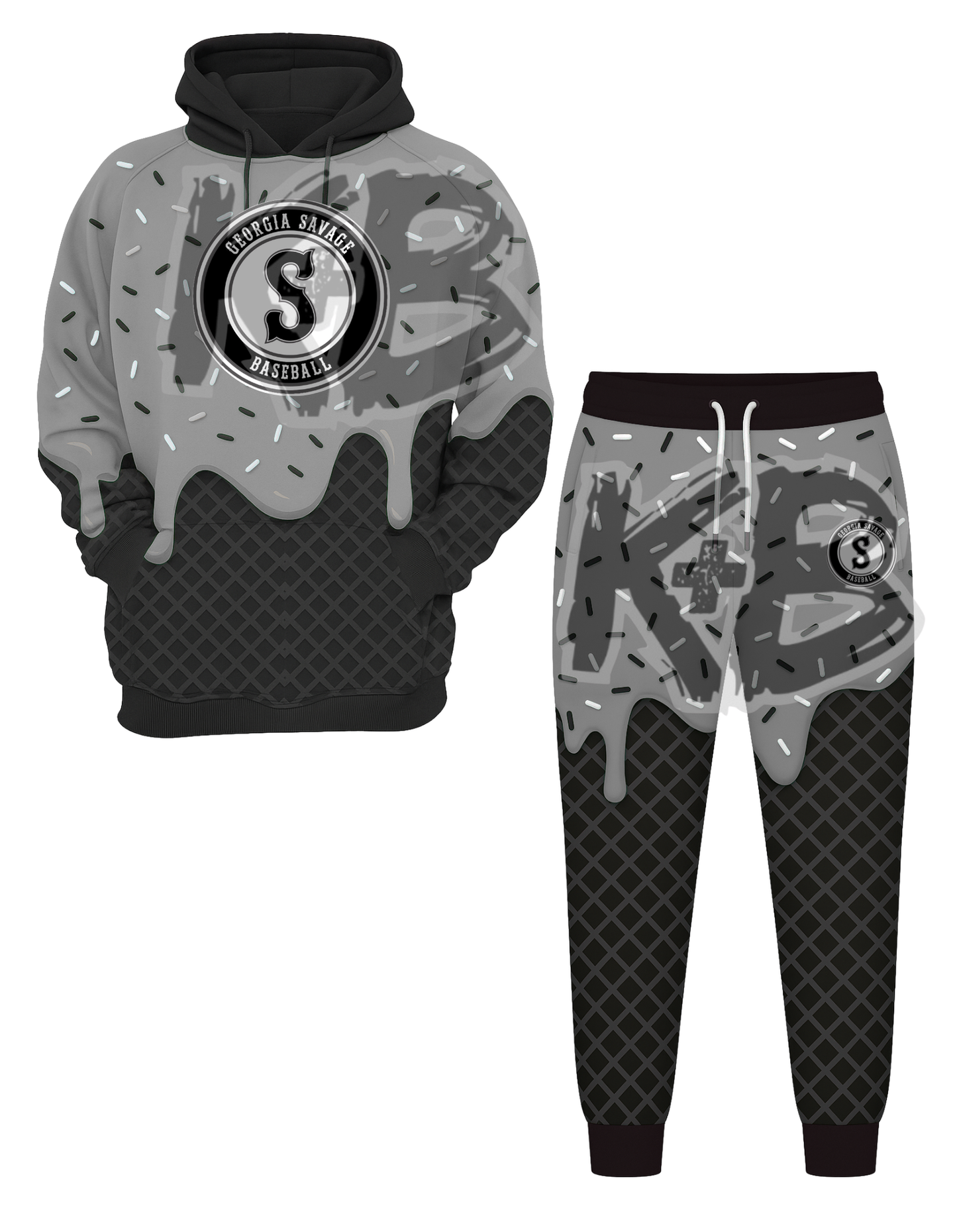 GAS hoodie/jogger set 3