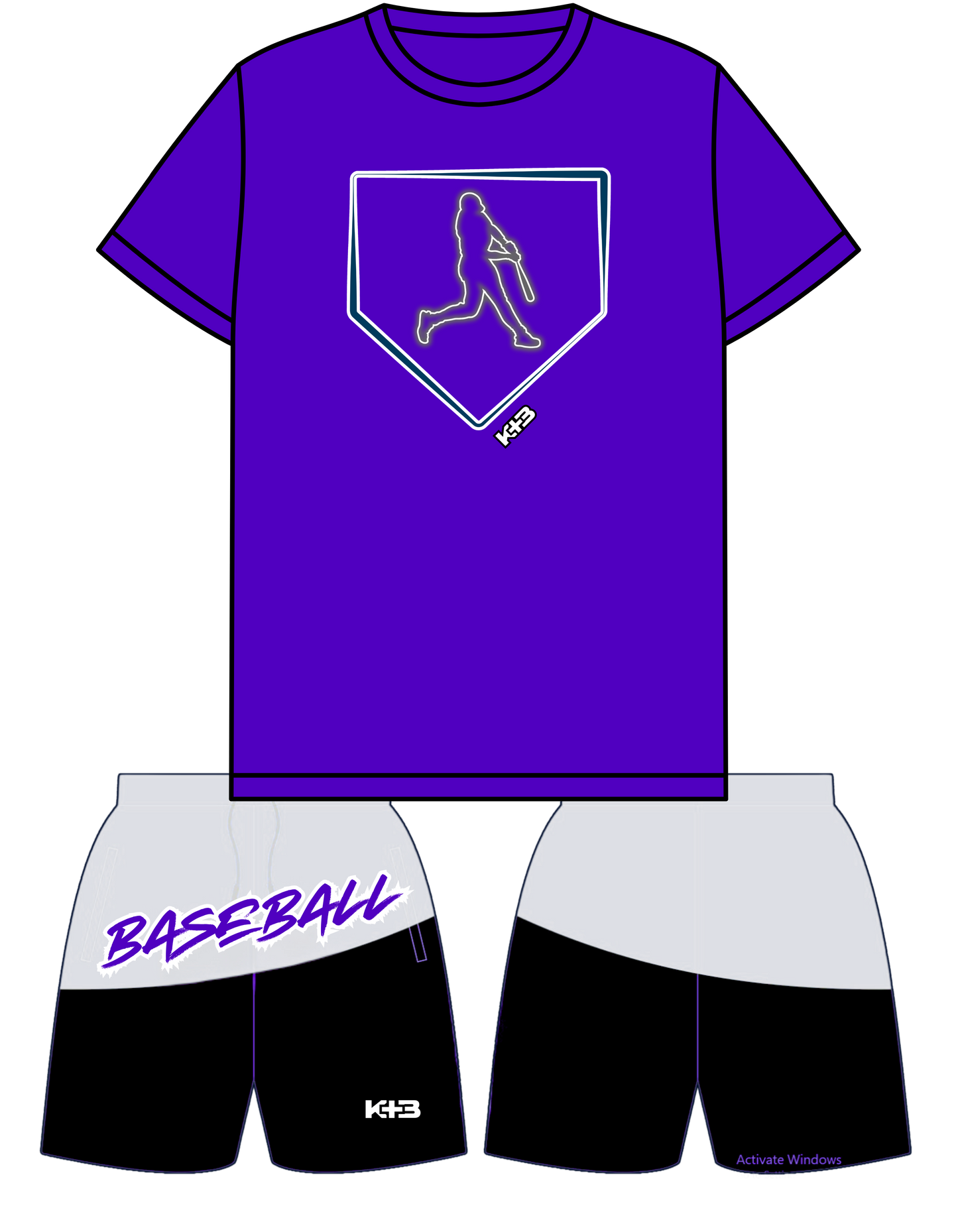 Baseball Batter/Plate Sets