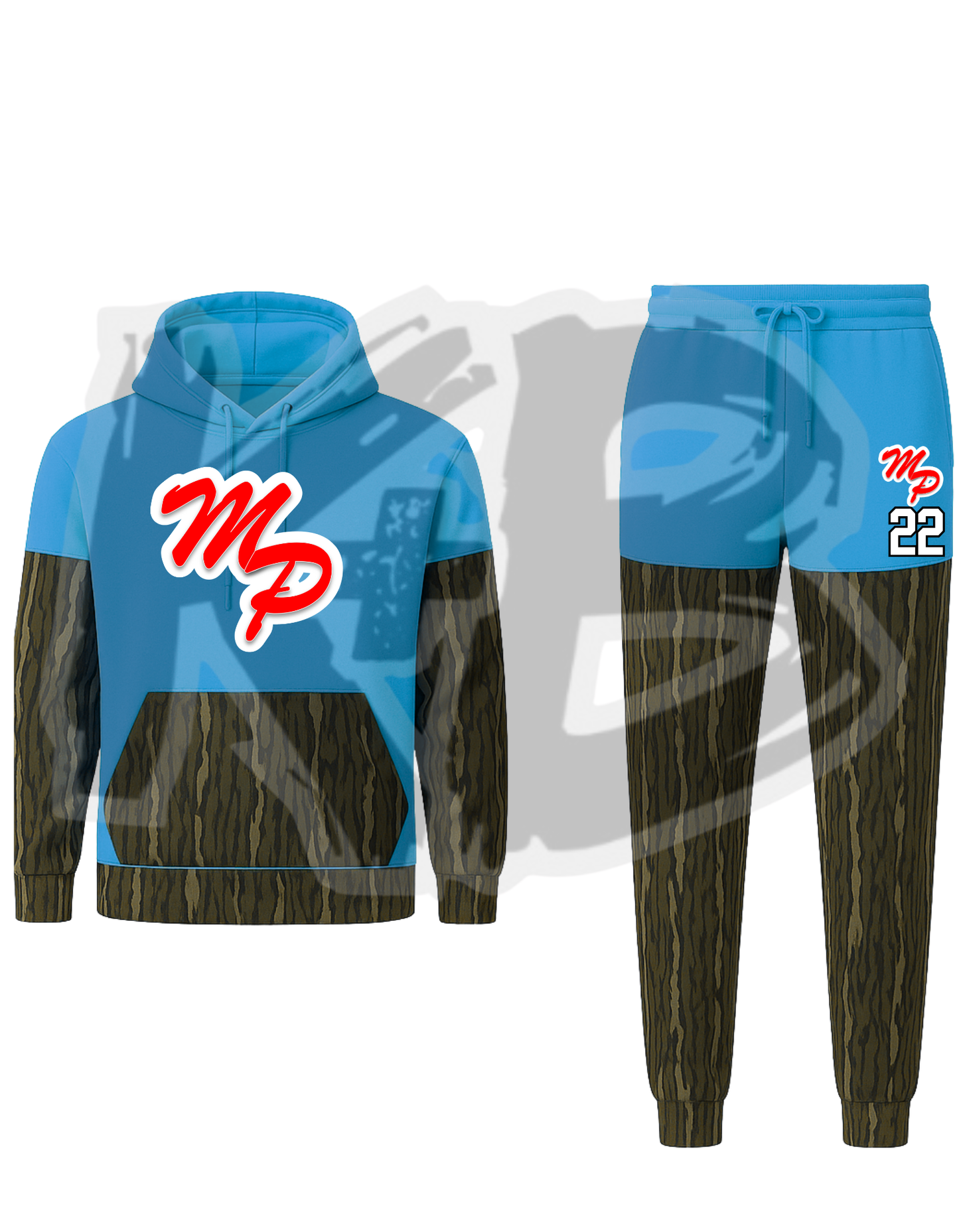 MP hoodie/jogger set