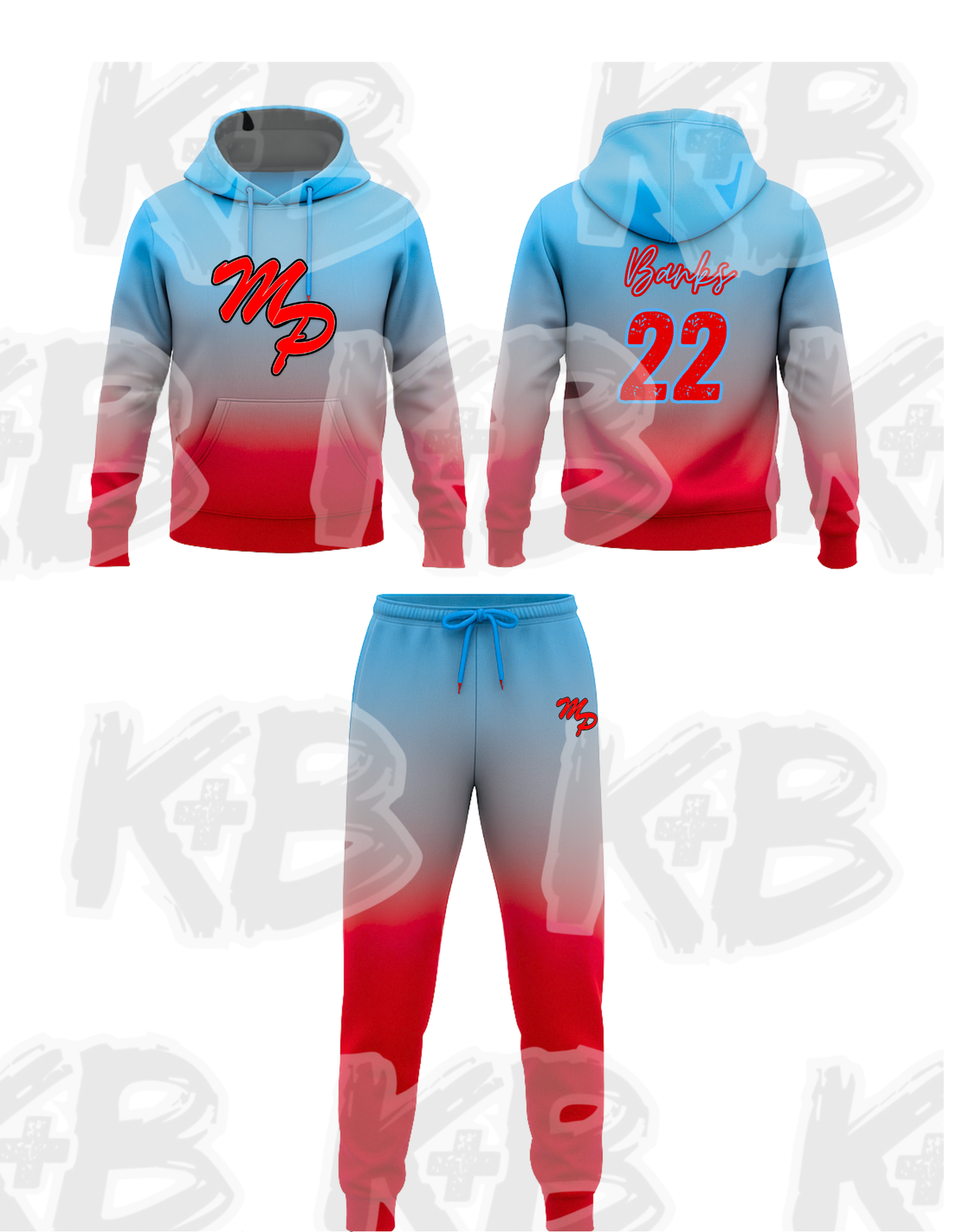 MP hoodie/jogger set 2