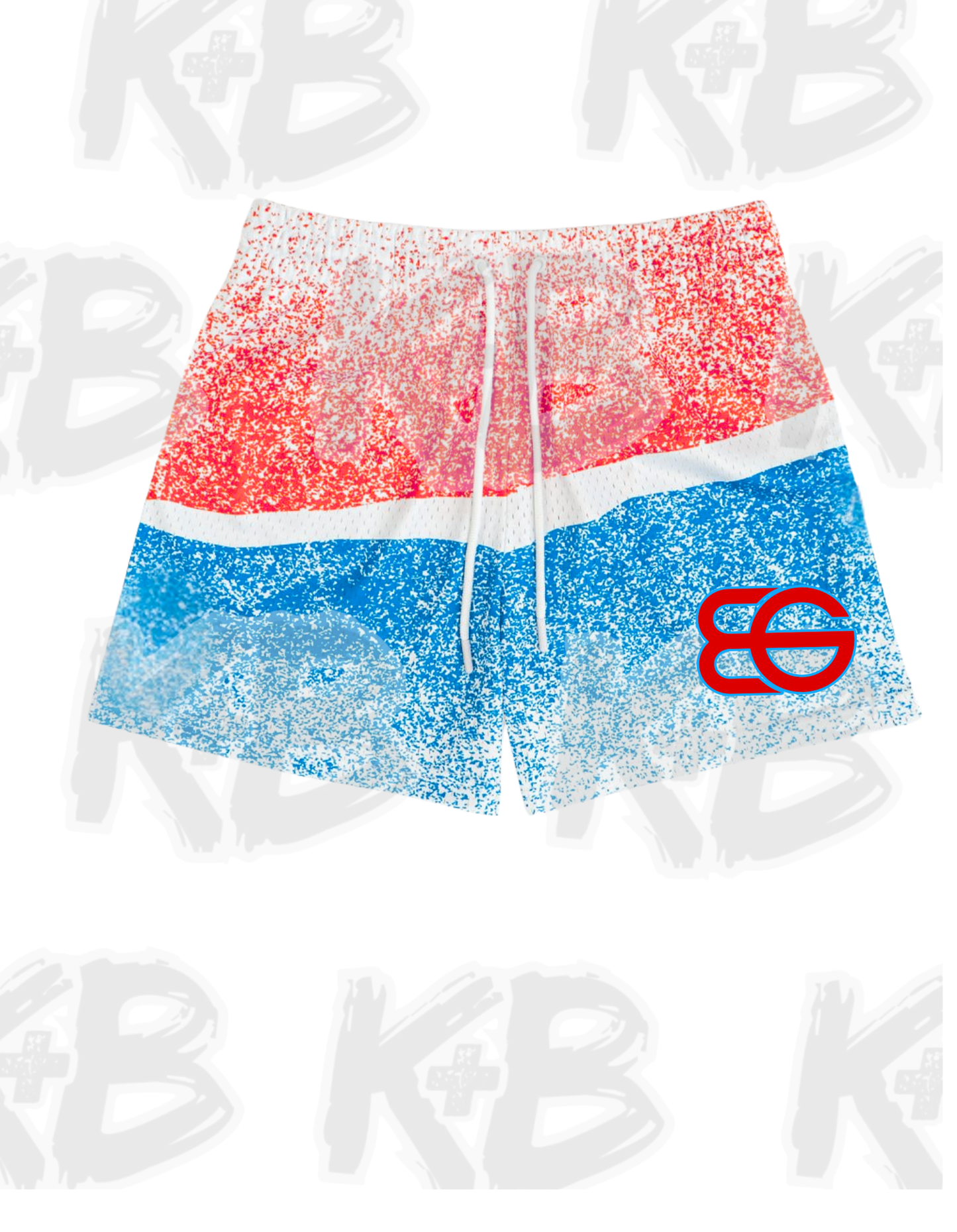 BG Shorts paint spray