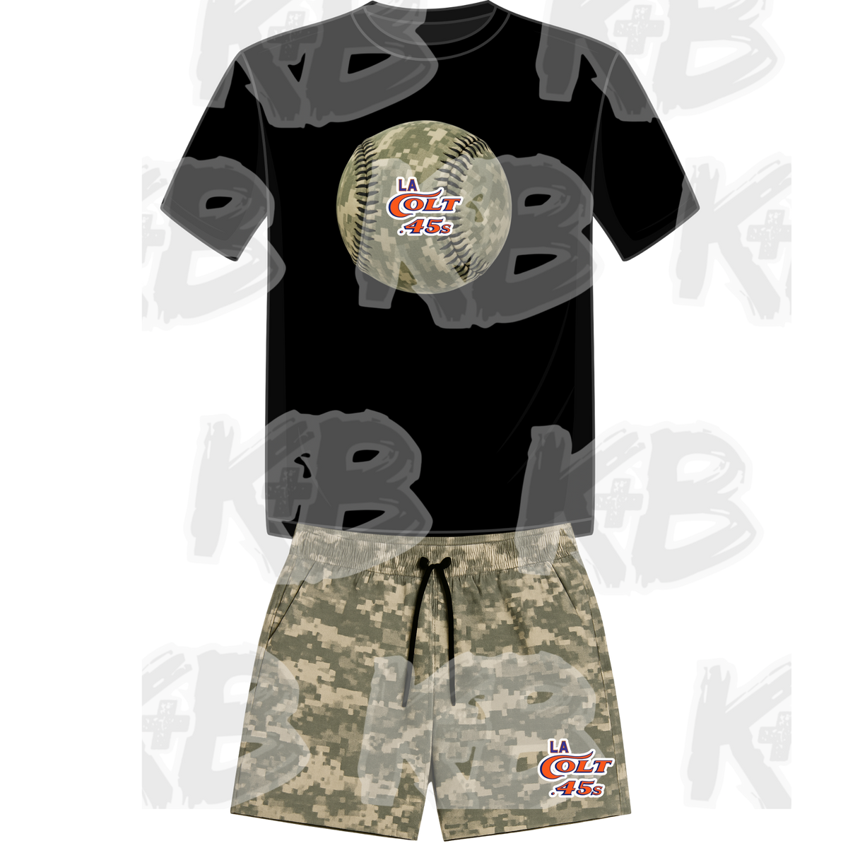 LAC45 set camo baseball