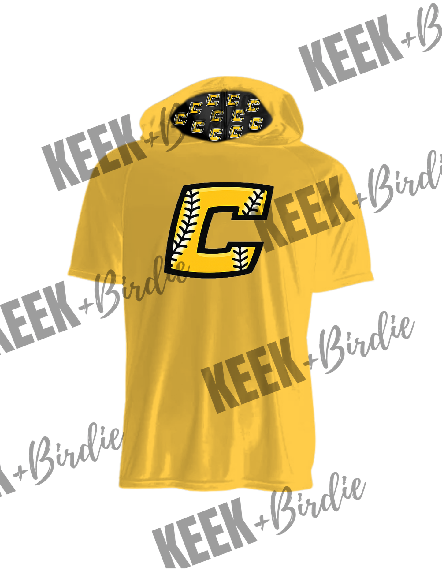 Canes ss hooded shirt
