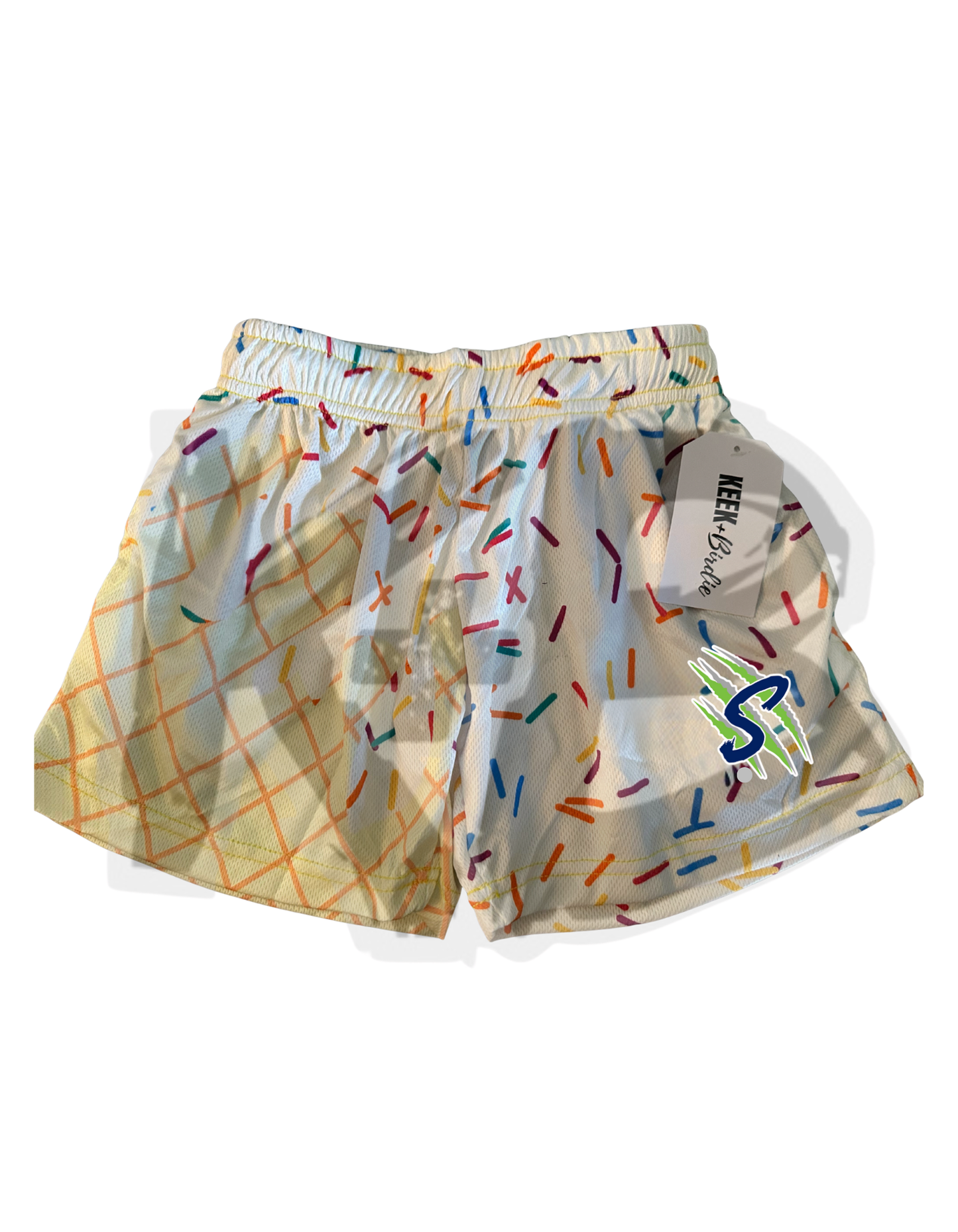 Savage white ice cream shorts
