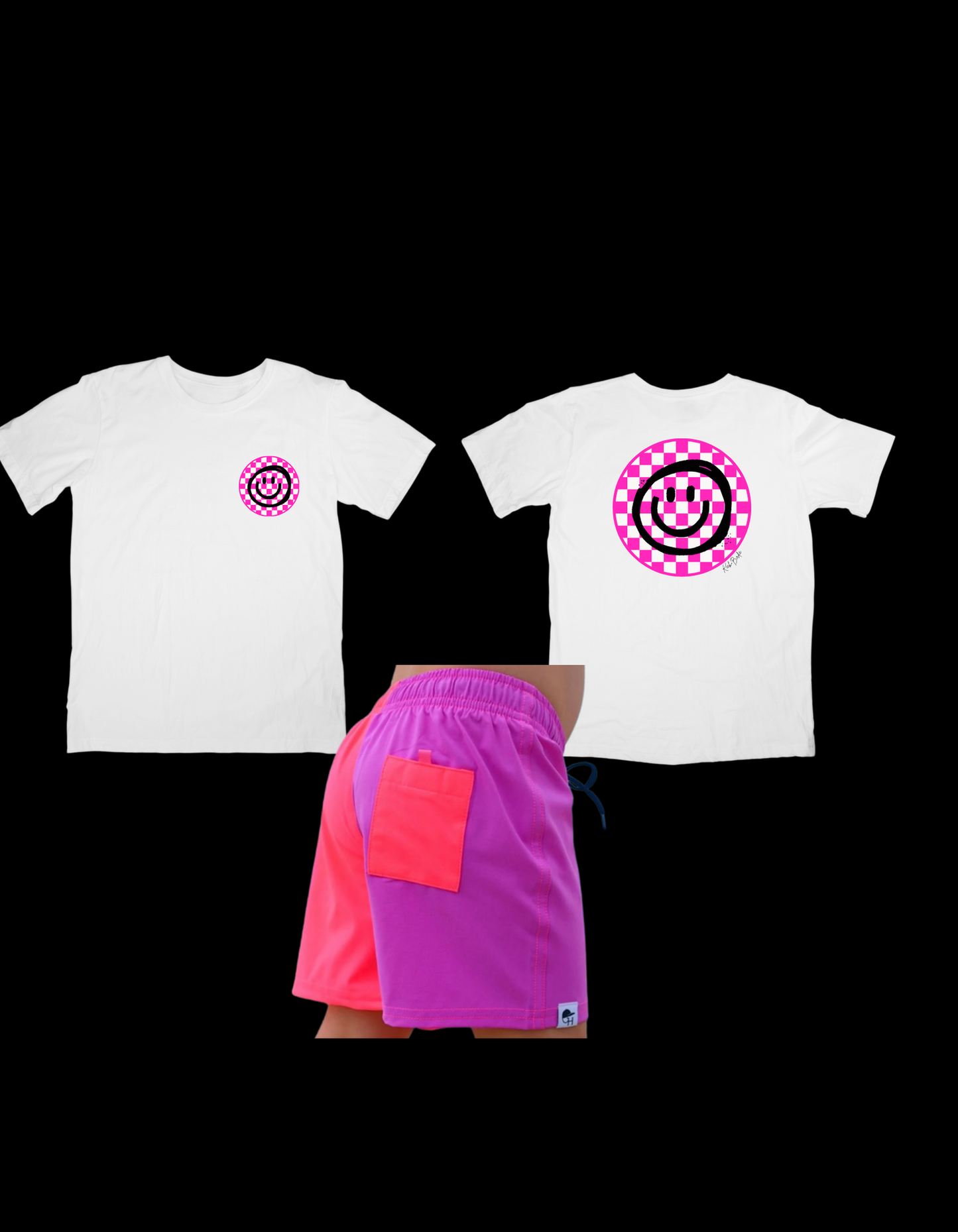 Colorblock Smiley