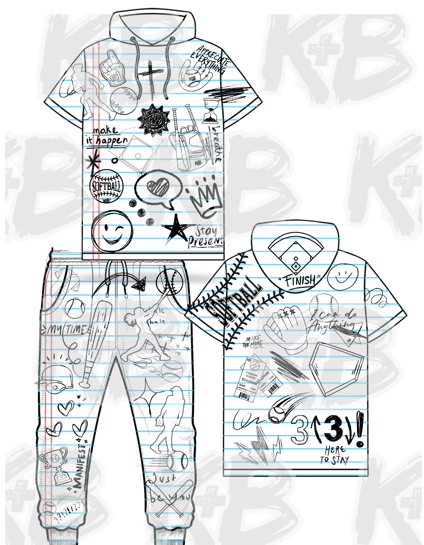 The Doodler Set-SS Softball