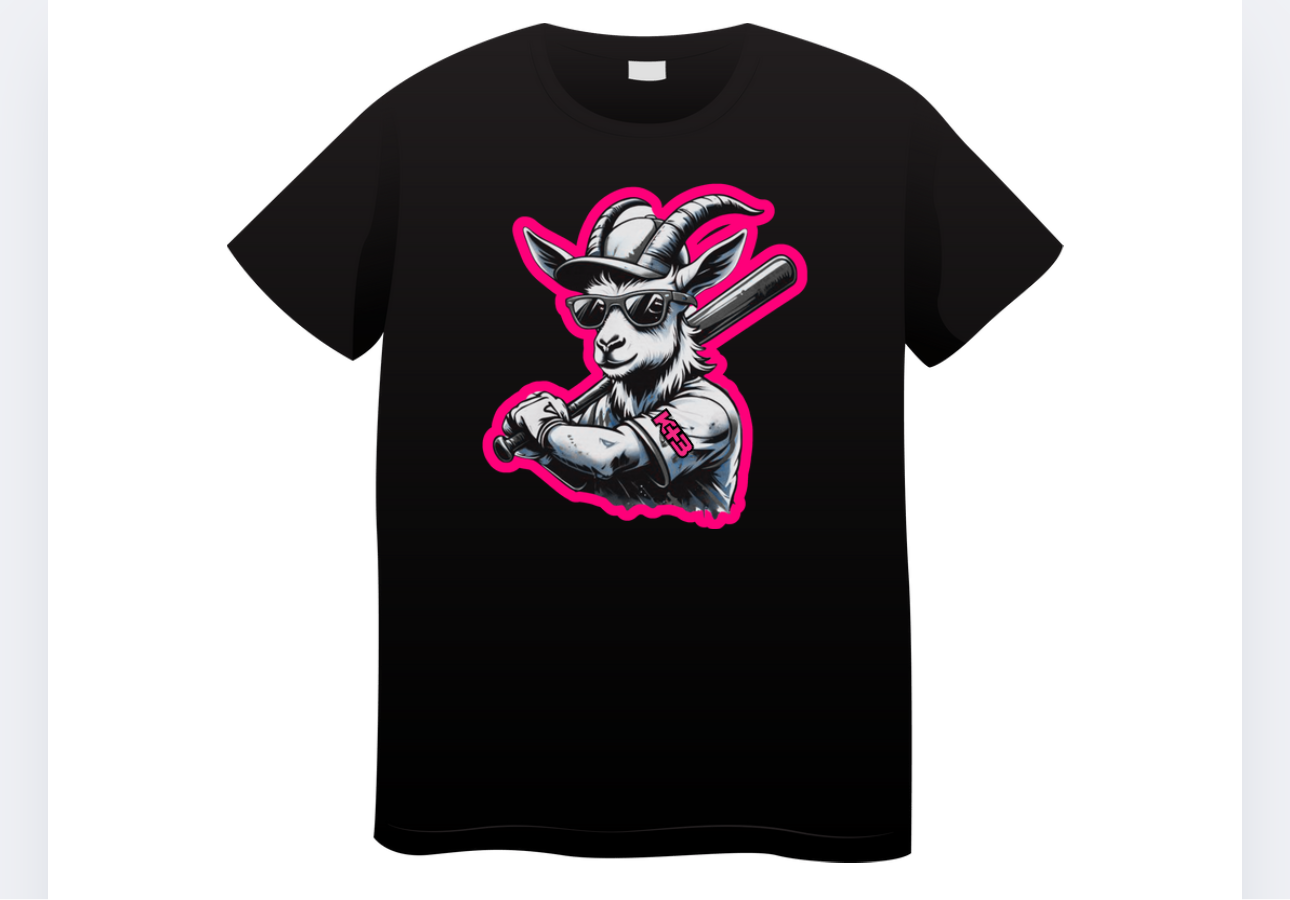 K+B GOAT Shirt Only