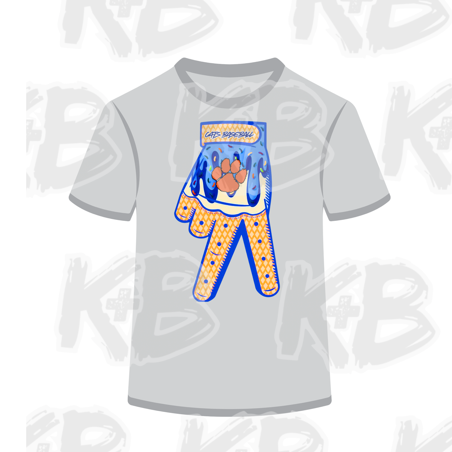 Cats batting glove