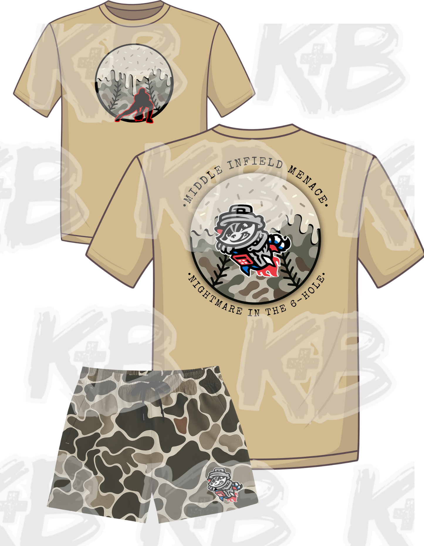 TP Set camo middle infield 2