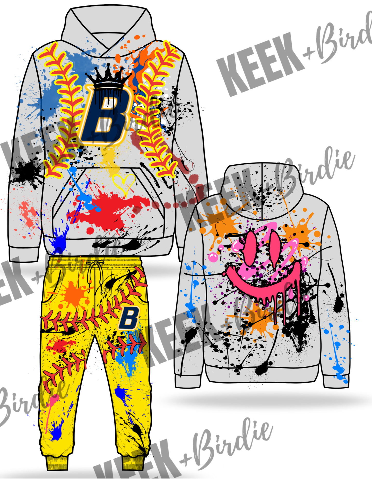 BB hoodie/jogger set