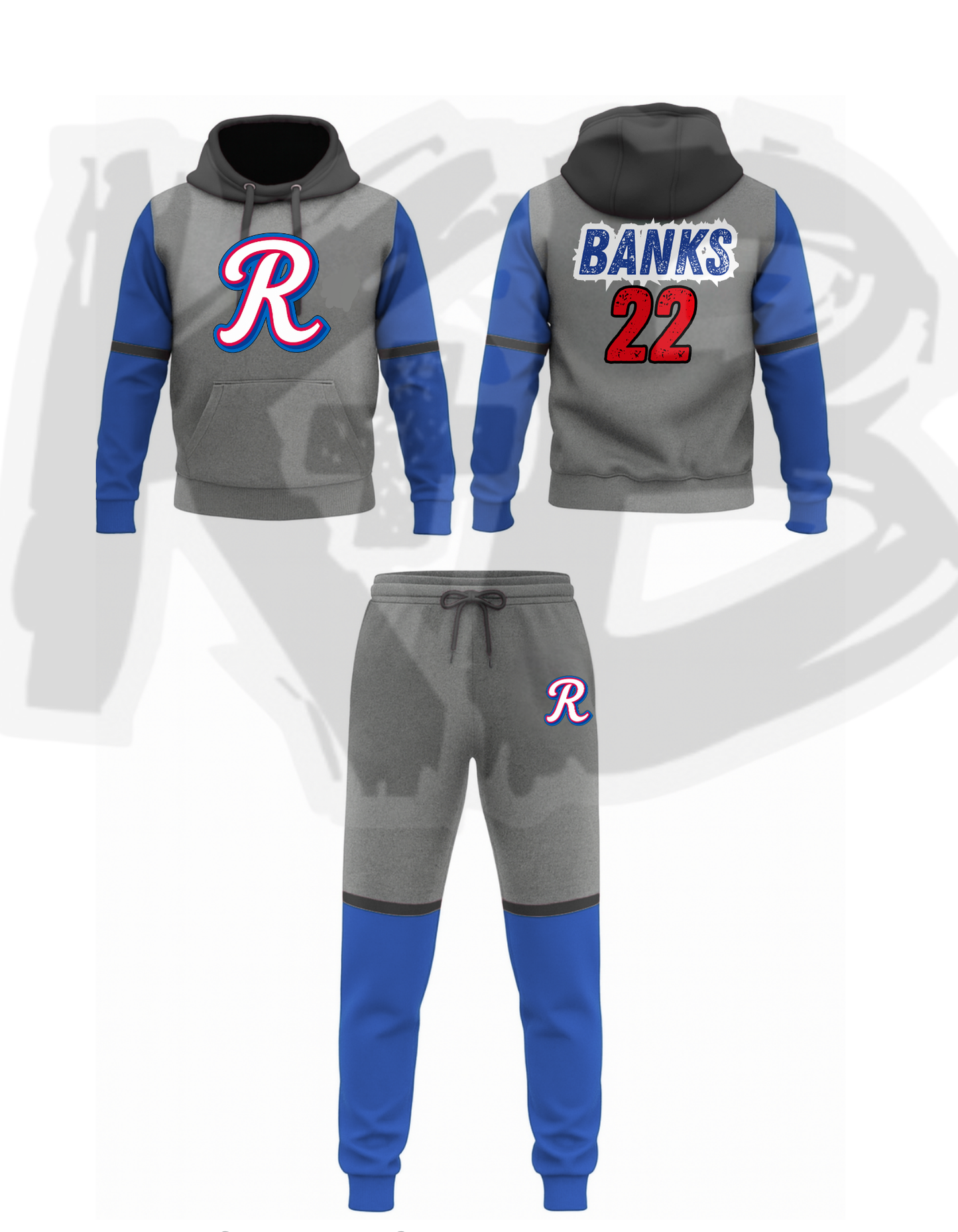 CR hoodie/jogger set