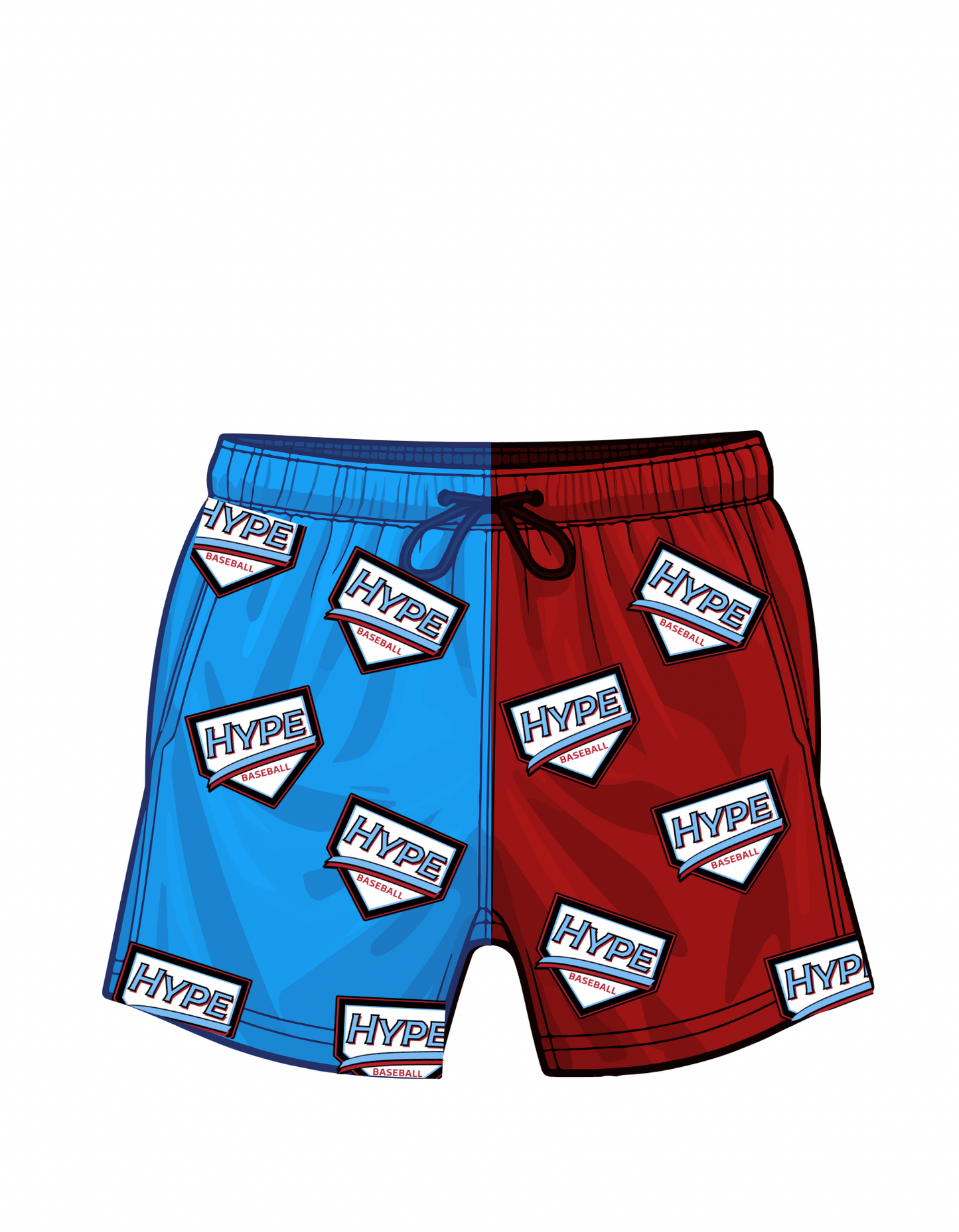 Scenic City Hype Shorts Half/Half Plate