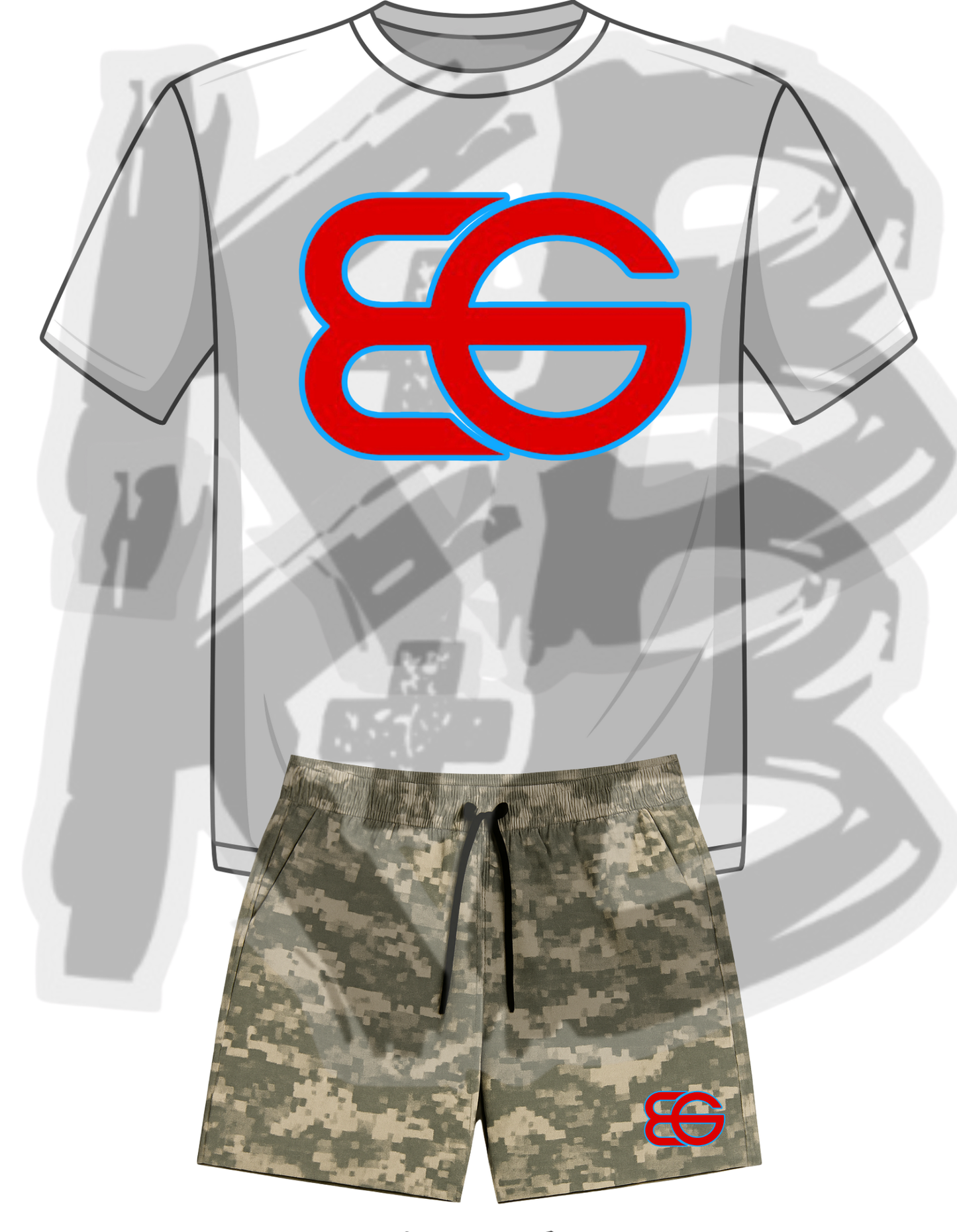 BG set logo/camo